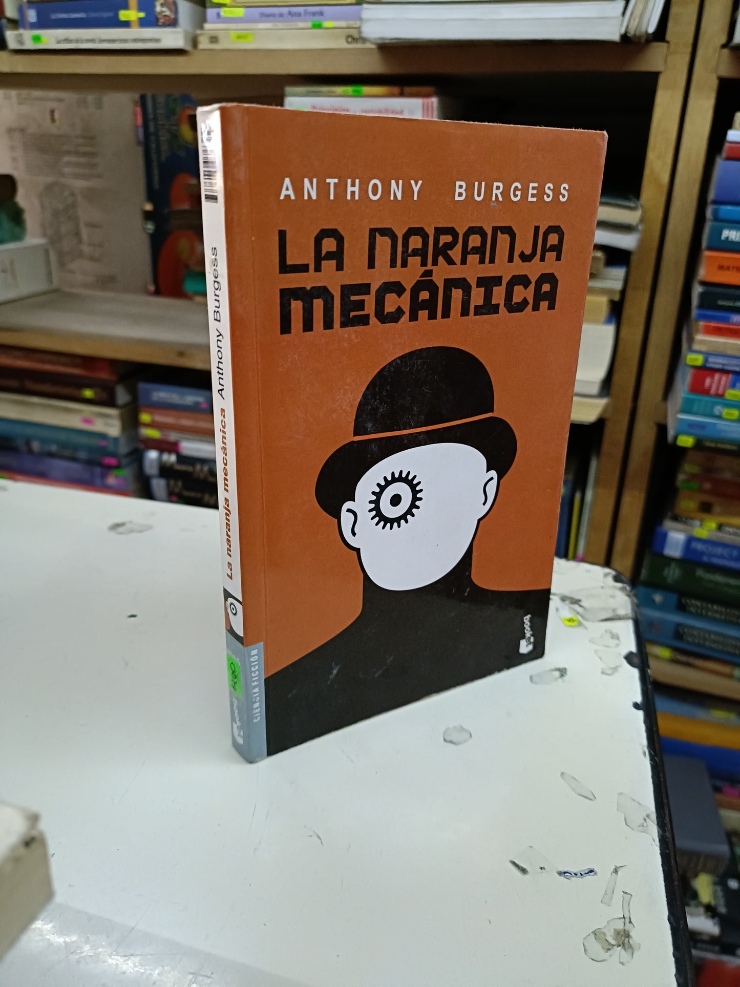 LA NARANJA MECÁNICA POR ANTHONY BURGESS USADO NOVELA LITERARIO 207