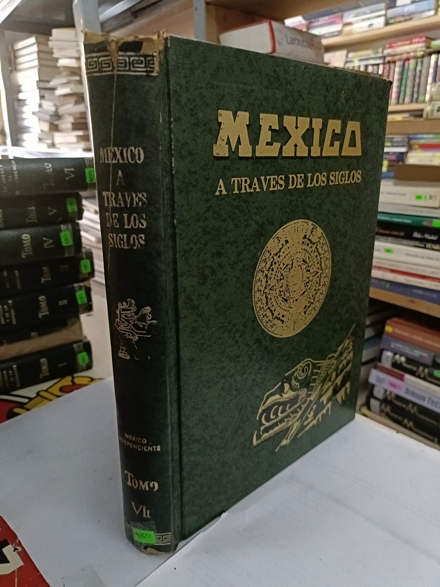 MEXICO A TRAVES DE LOS SIGLOS HISTORIA ANTIGUA DE LA CONQUISTA TOMO 7 POR VICENTE RIVAS USADO HISTORIA LITERARIO 207