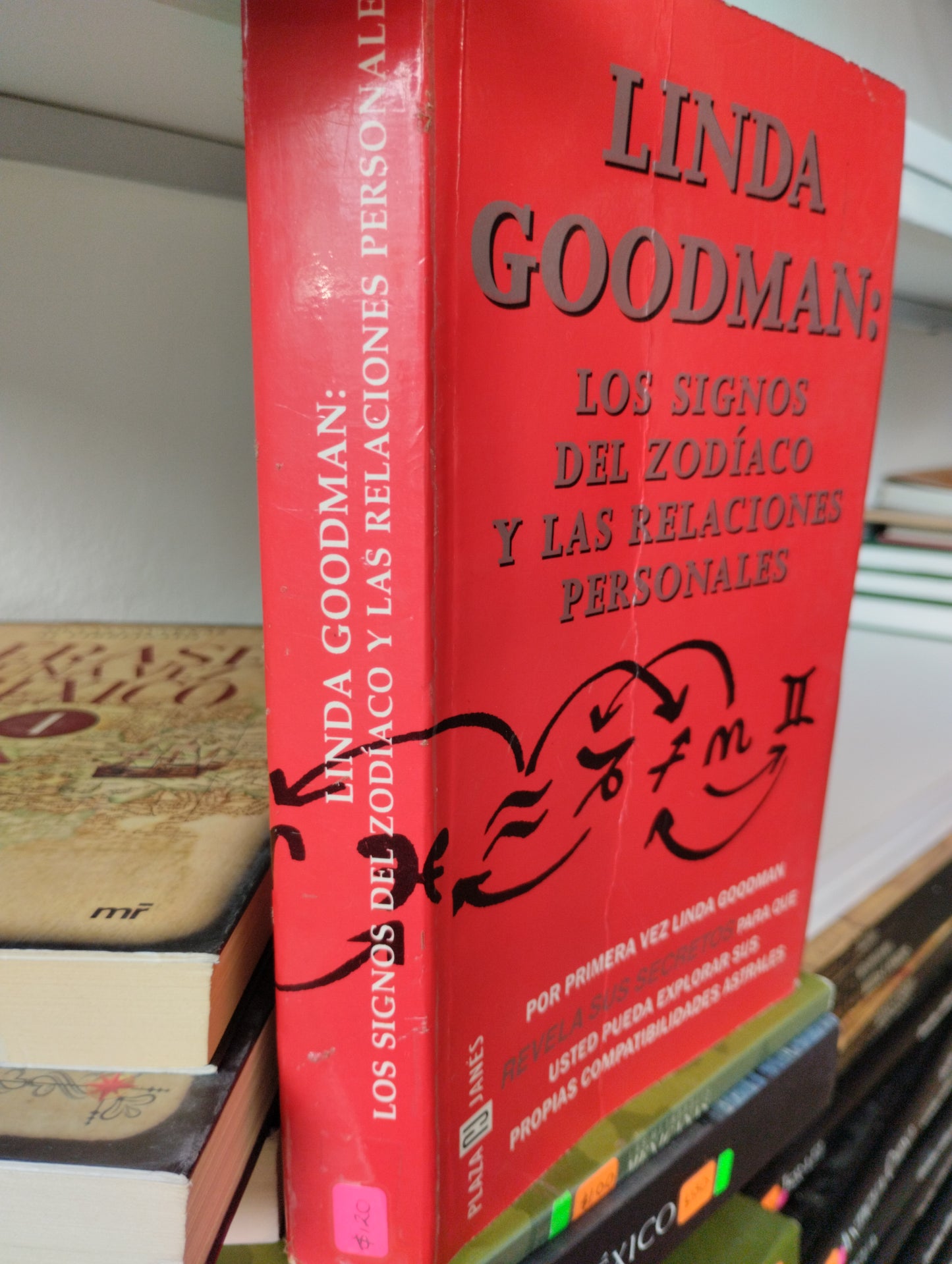 LOS SIGNOS DEL ZODIACO Y LAS RELACIONES PERSONALES LINDA GOODMAN USADO SUPERACION PERSONAL JUAREZ 515