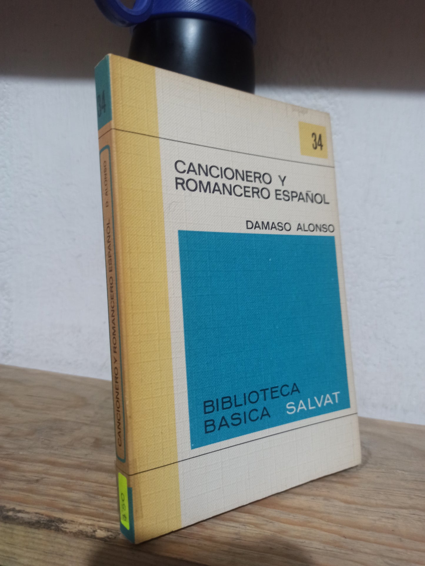 CANCIONERO Y ROMANCERO ESPAÑOL POR DAMASO ALFONSO USADO NOVELAS JUÁREZ