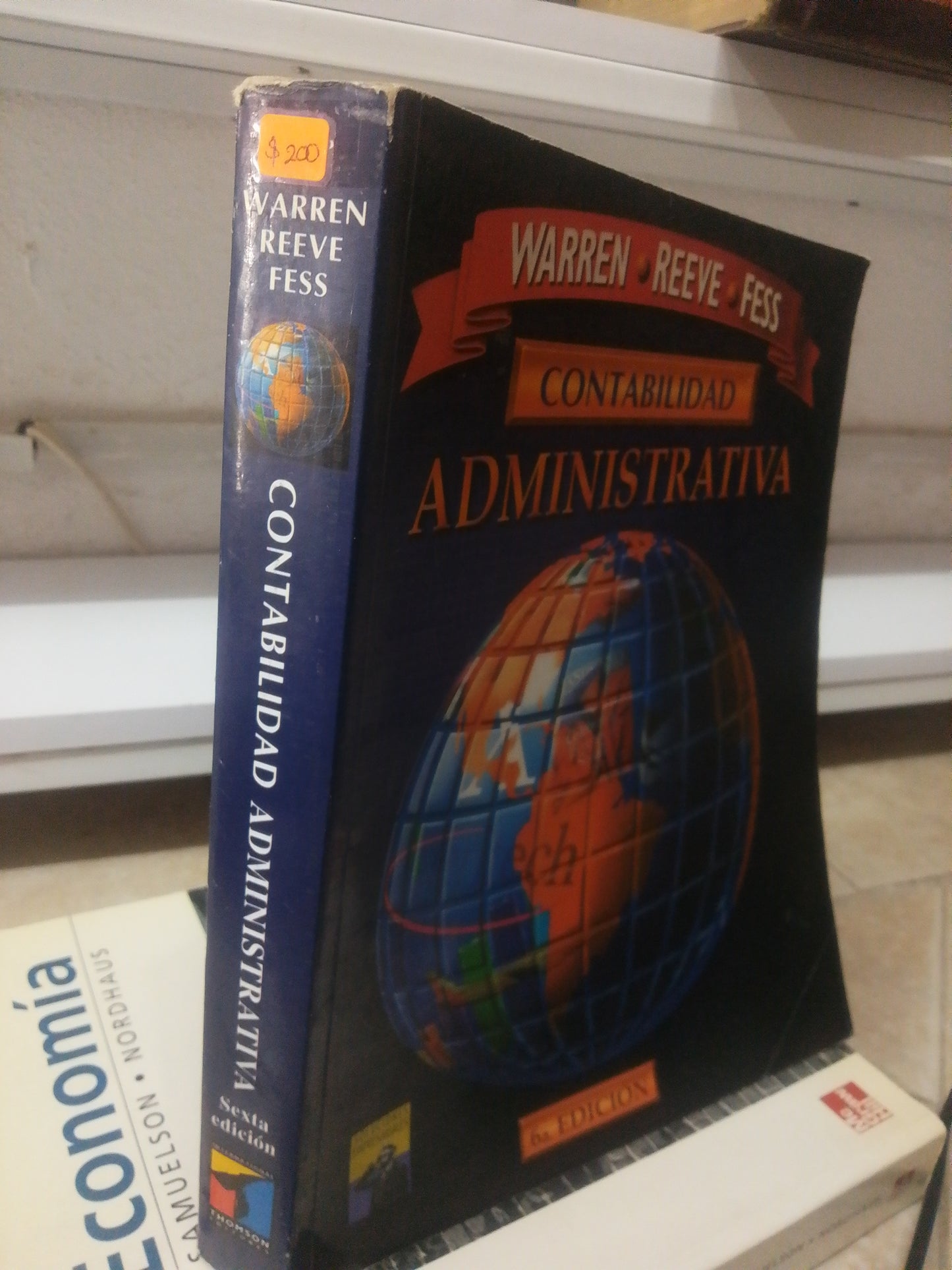 CONTABILIDAD ADMINISTRATIVA WARREN REEVE FESS USADO ADMINISTRACION JUAREZ 515