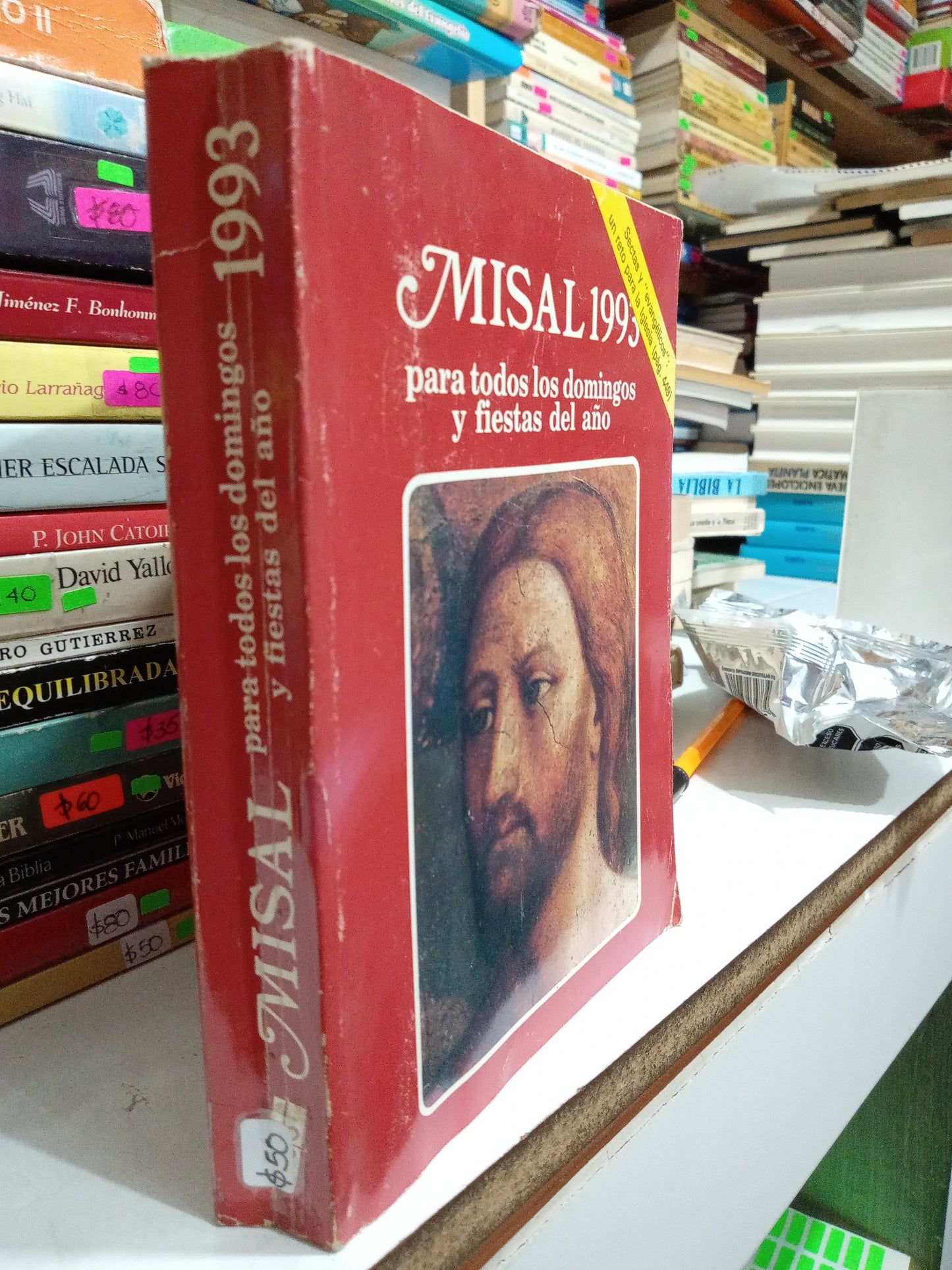 MISAL 19993 PARA TODOS LOS DOMINGOS Y FIESTAS DEL AÑO USADO RELIGION JUAREZ