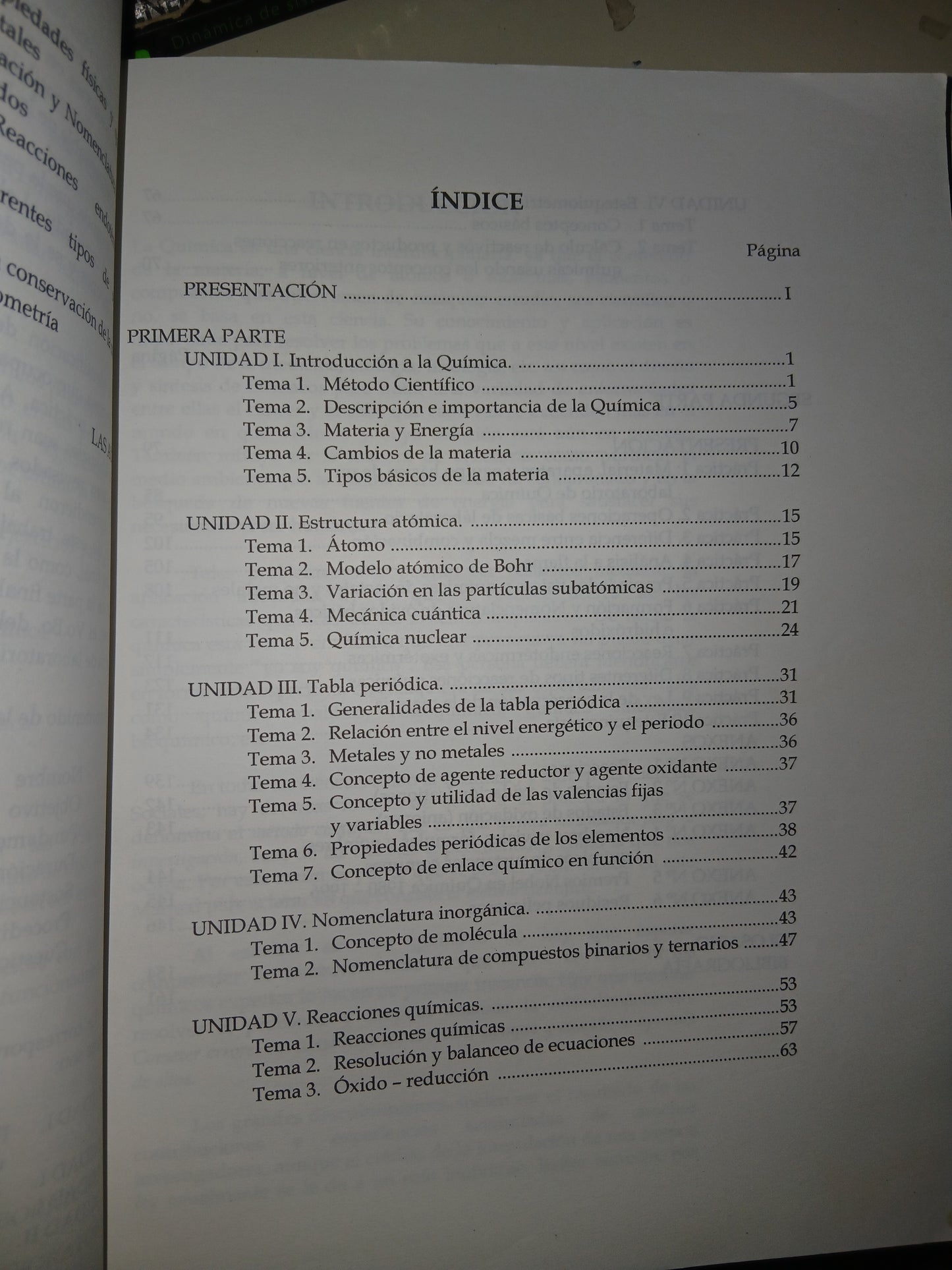 QUÍMICA I. CUADERNO DE EJERCICIOS Y PRÁCTICAS DE LABORATORIO (CUARTO SEMESTRE) POR ARZATE, NOVO Y BERNAL USADO QUÍMICA LITERARIO 207