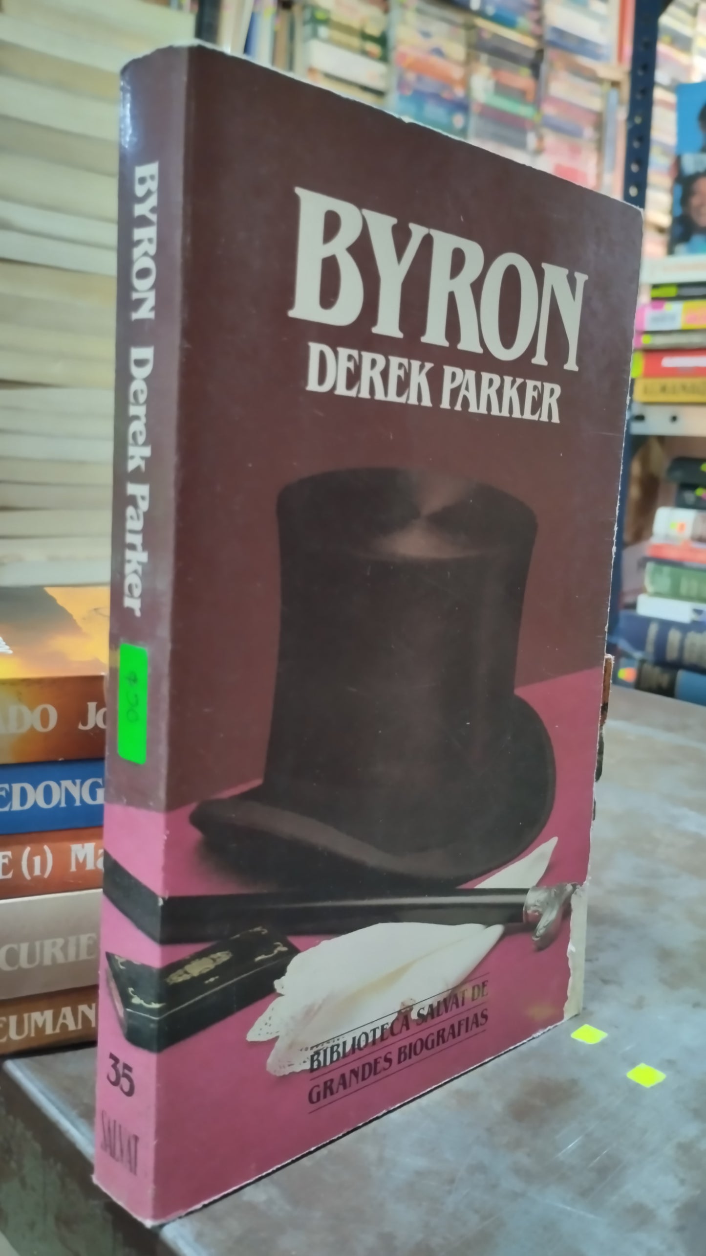 BYRON POR DEREK PARKER LIBRO USADO HISTORIA ALDAMA