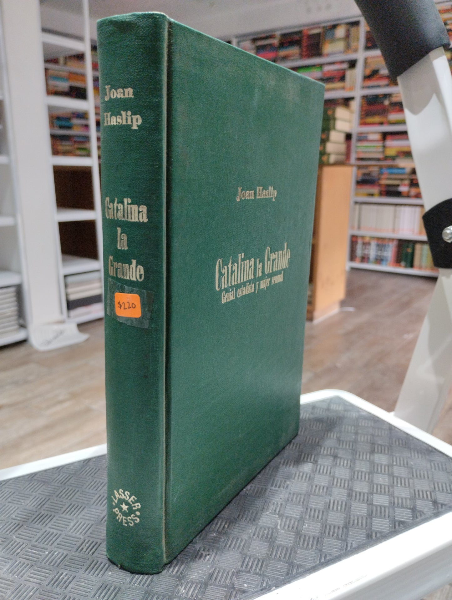 CATALINA LA GRANDE POR JOAN HASLIP USADO HISTORIA JUAREZ 515