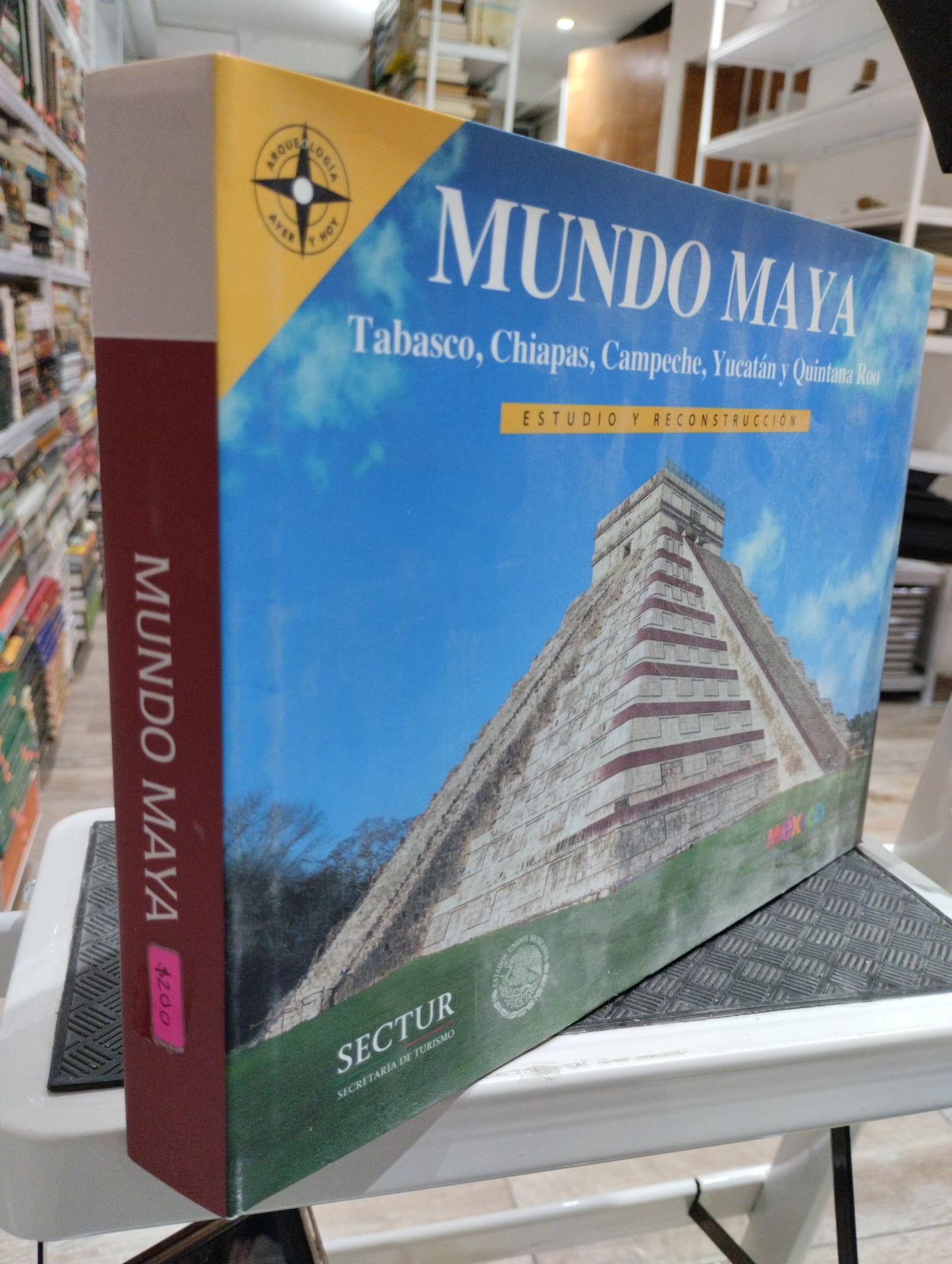 MUNDO MAYA TABASCO CHIAPAS CAMPECHE YUCATAN Y QUINTANA ROO USADO HISTORIA JUAREZ 515