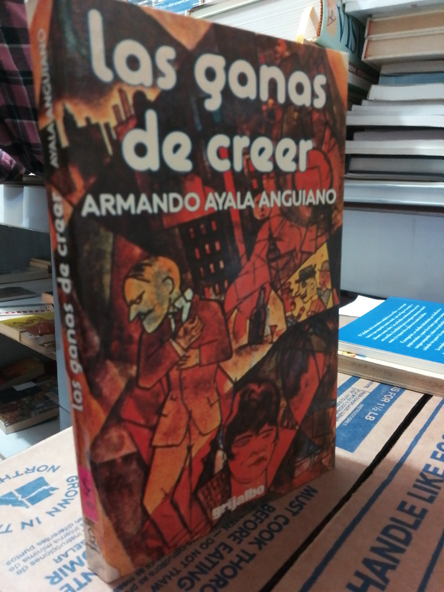 LAS GANAS DE CREER POR AYALA ANGUIANO USADO NOVELAS JUAREZ