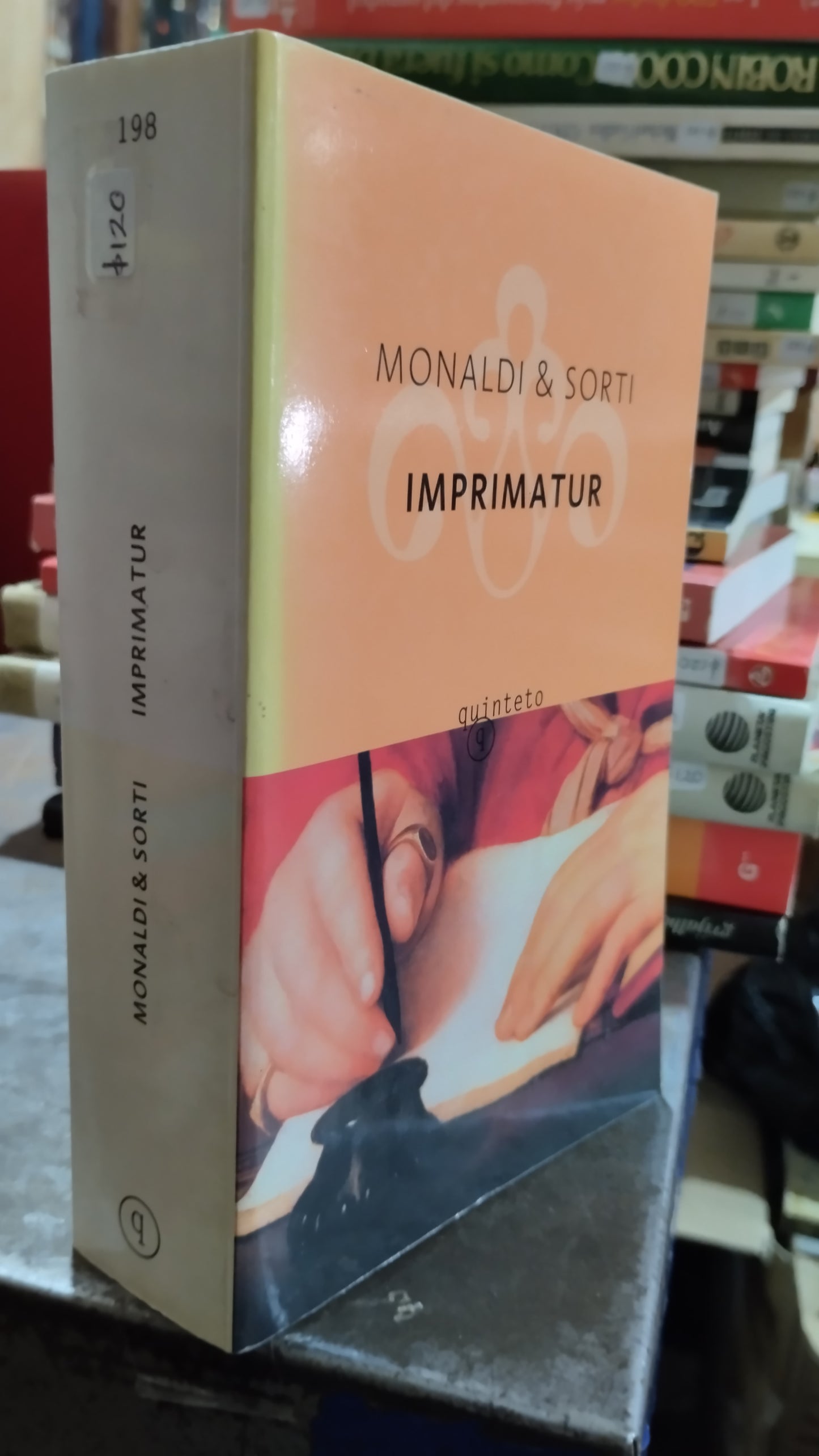 IMPRIMATUR POR MONALDI & SORTI LIBRO USADO NOVELAS ALDAMA