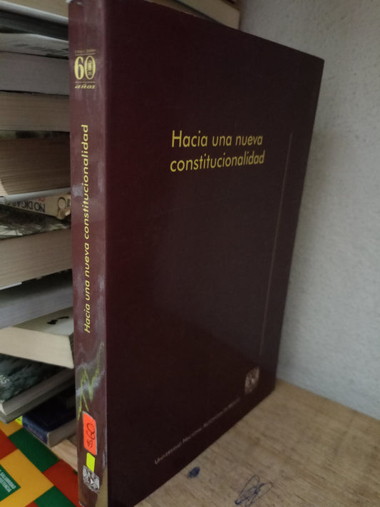 HACIA UNA NUEVA CONSTITUCIONALIDAD POR AUTORES VARIOS USADO DERRCHO LITERARIO 305