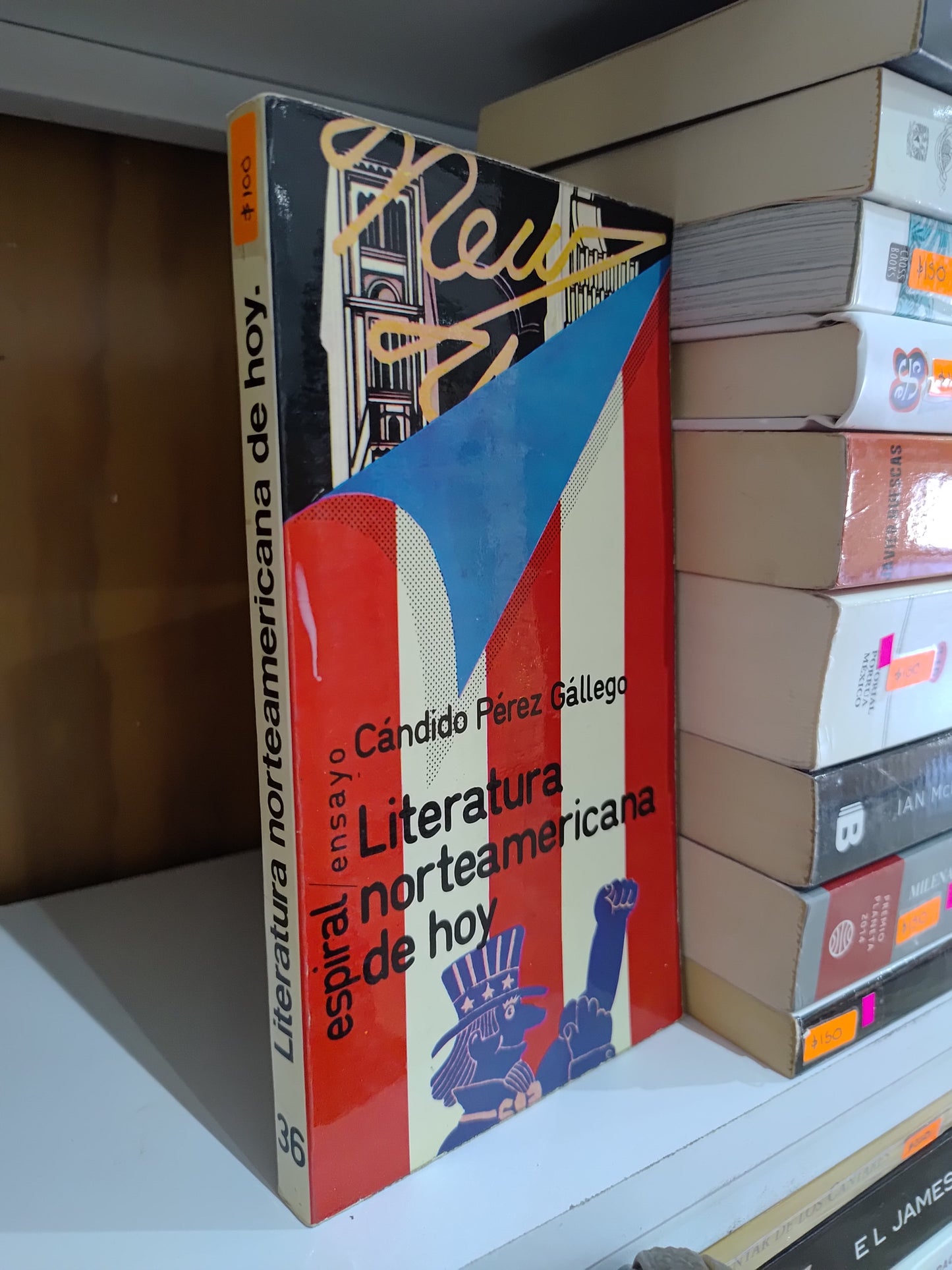 LITERATURA NORTEAMERICANA DE HOY POR CANDIDO PERES GALLEGO USADO NOVELAS JUAREZ 515
