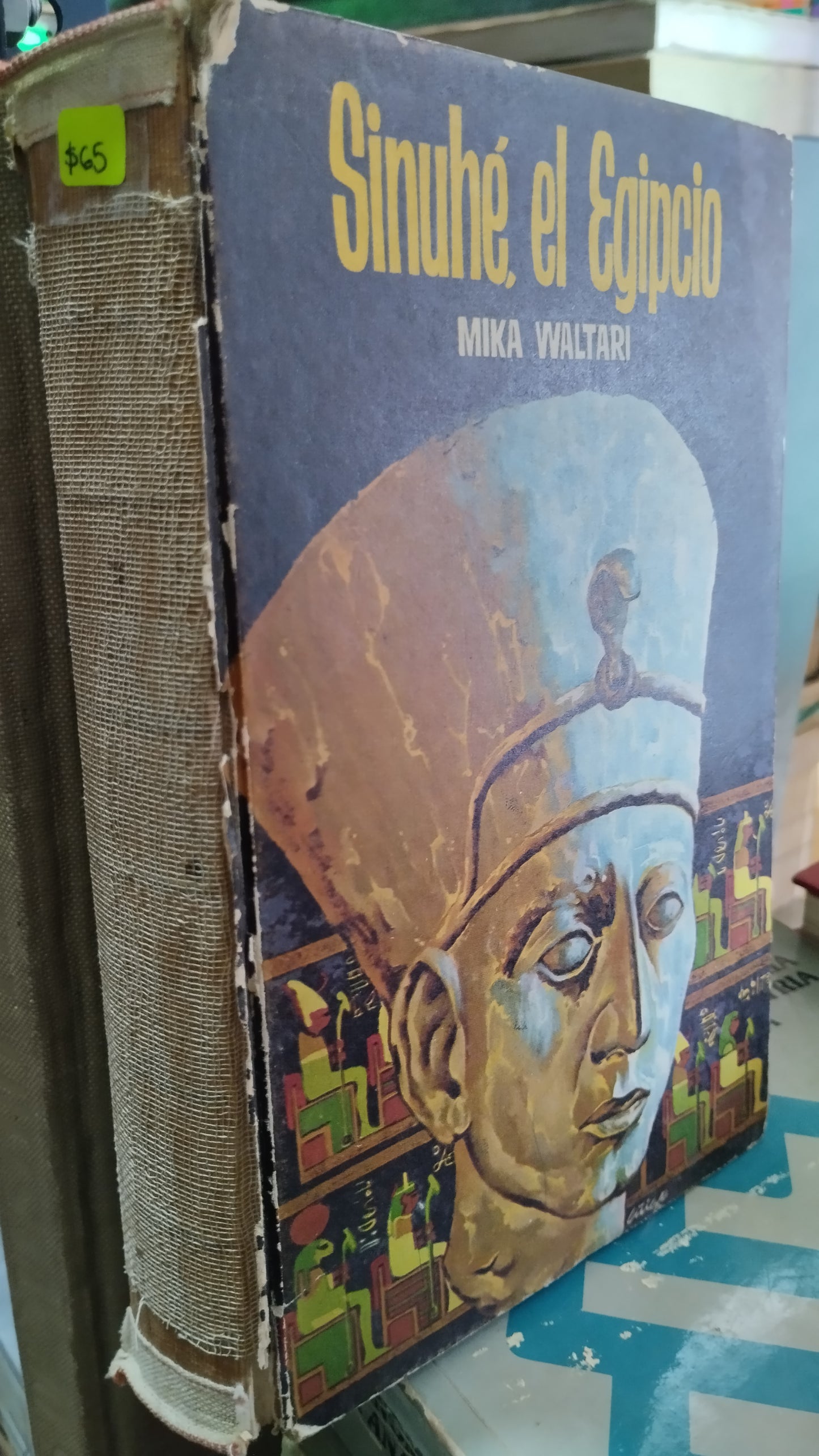 SINUHE EL EGIPCIO POR MIKA WALTARI LIBRO USADO NOVELAS ALDAMA