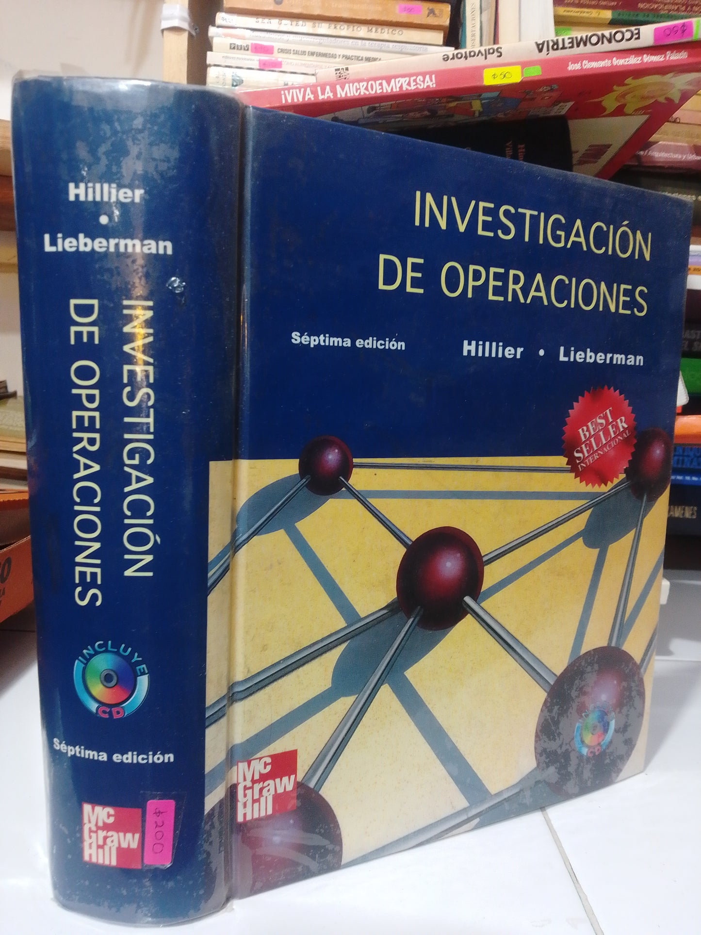 INVESTIGACION DE OPERACIONES POR HILLIER LIEBERMAN USADO ADMINISTRACION JUAREZ