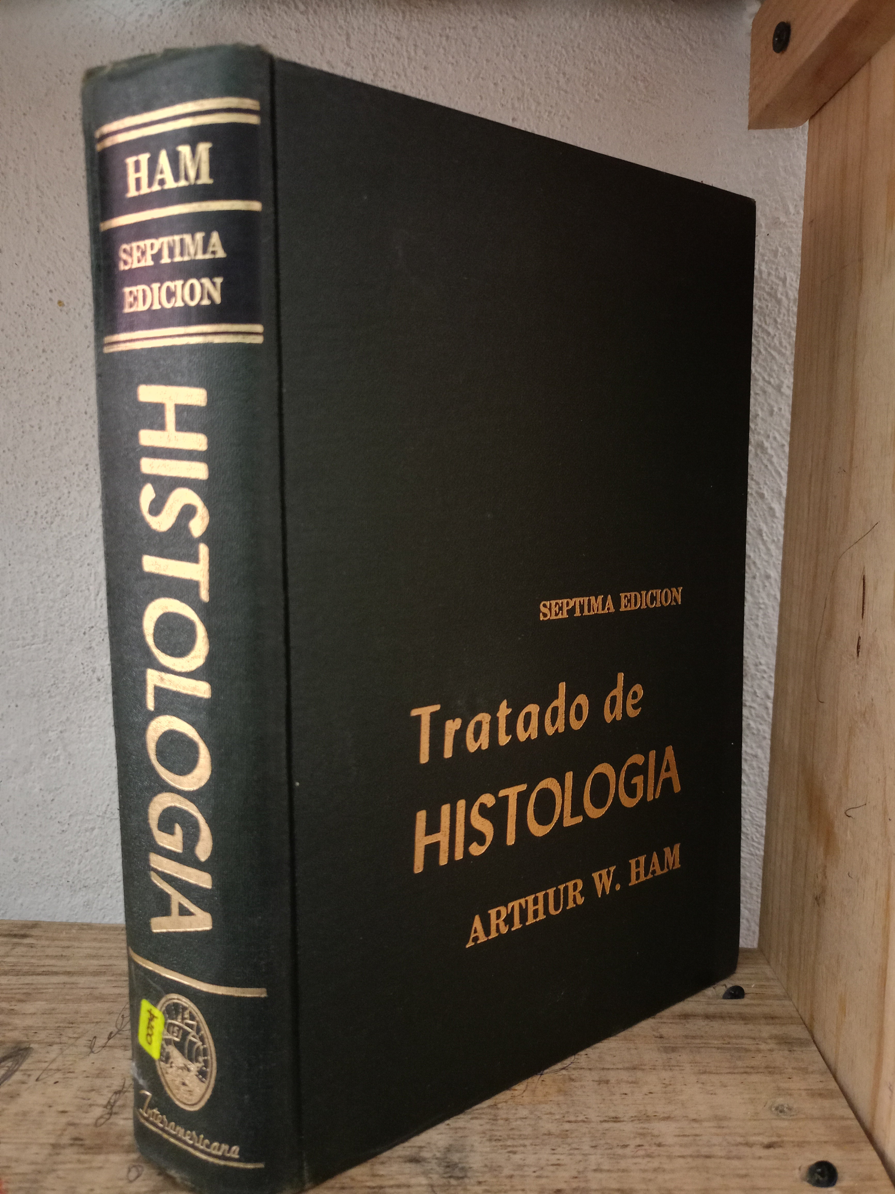 TRATADO DE HISTOLOGIA POR ARTHUR W. HAM USADO SALUD LITERARIO 305 ...
