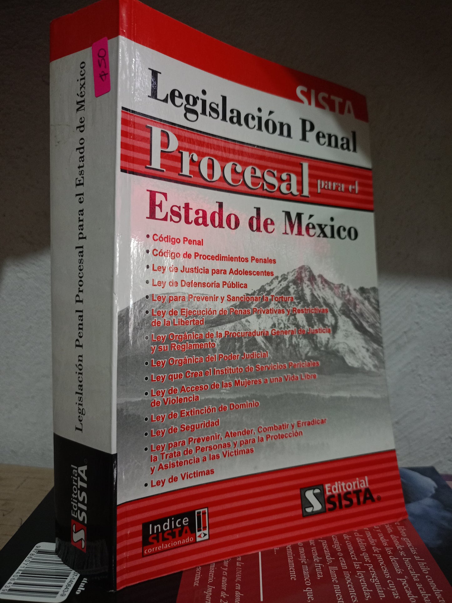 LEGISLACION PENAL PROCESAL PARA EL ESTADO DE MEXICO USADO DERECHO LITERARIO 305