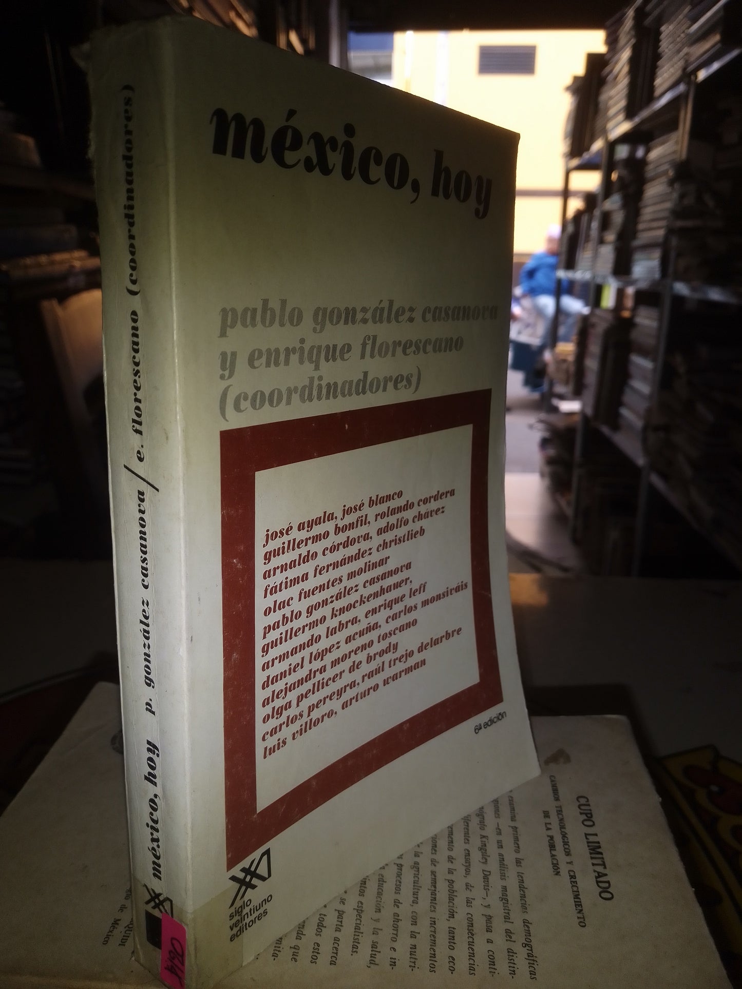 MEXICO HOY POR AUTORES VARIOS USADO SOCIOLOGÍA LITERARIO 207