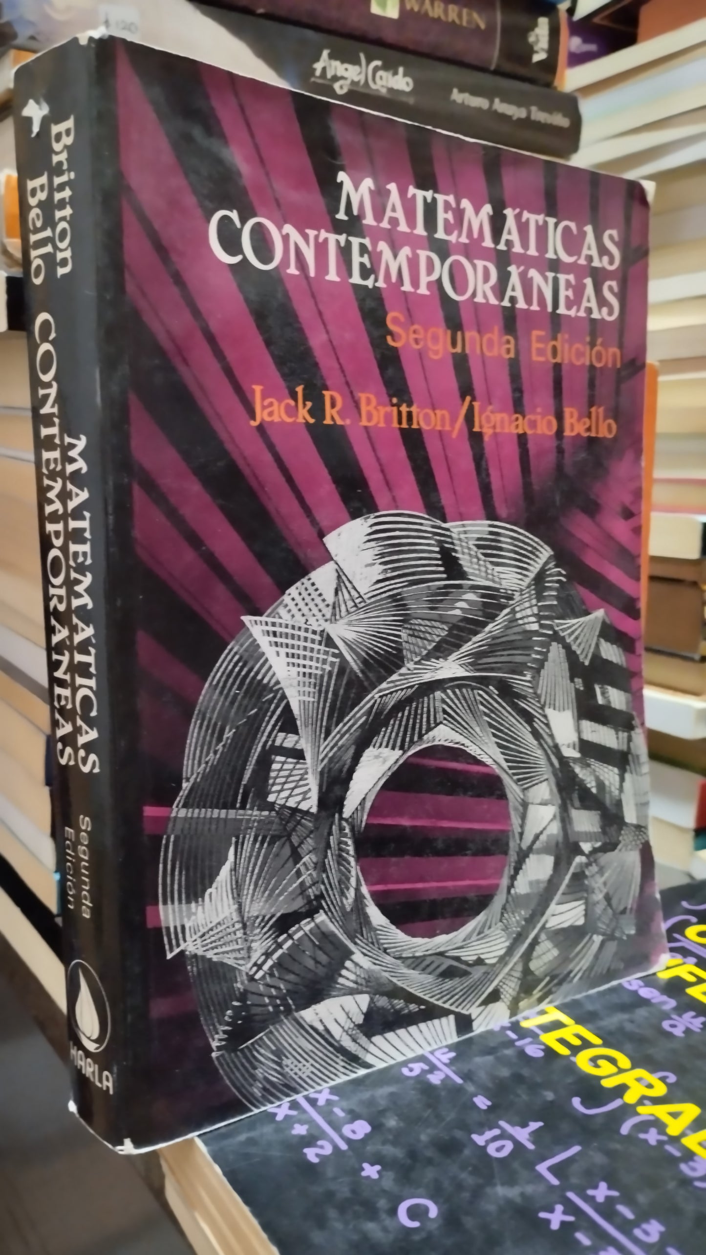 MATEMATICAS CONTEMPORANEAS POR JACK R BRITTON LIBRO USADO MATEMATICAS ALDAMA
