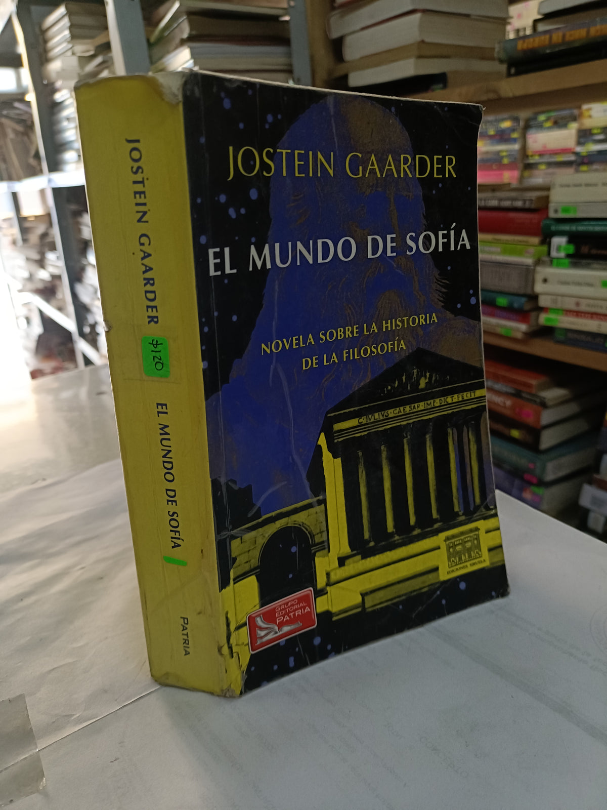 EL MUNDO DE SOFIA NOVELA SOBRE LA HISTORIA DE LA FILOSOFIA POR JOSTEIN GAARDEN USADO NOVELA LITERARIO 207