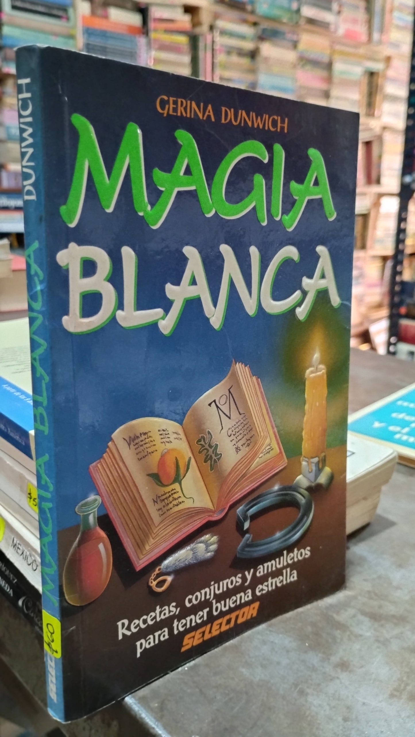 MAGIA BLANCA POR GERINA DUNWICH LIBRO USADO ESOTERISMO ALDAMA