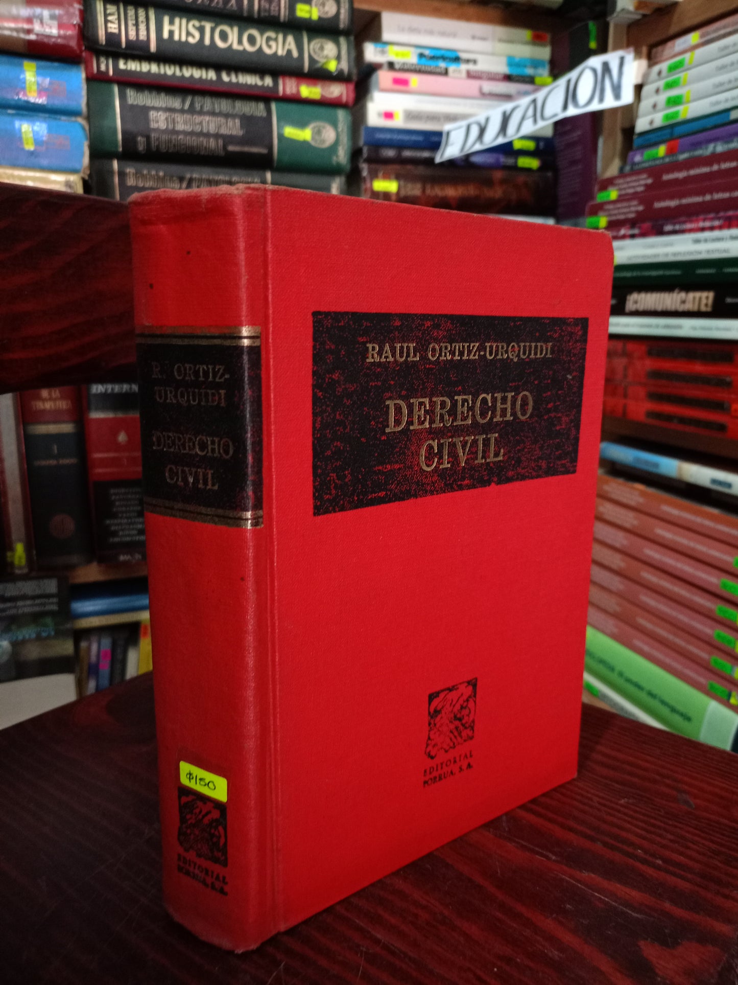 DERECHO CIVIL POR RAUL ORTIZ URQUIDI USADO DERECHO LITERARIO 305