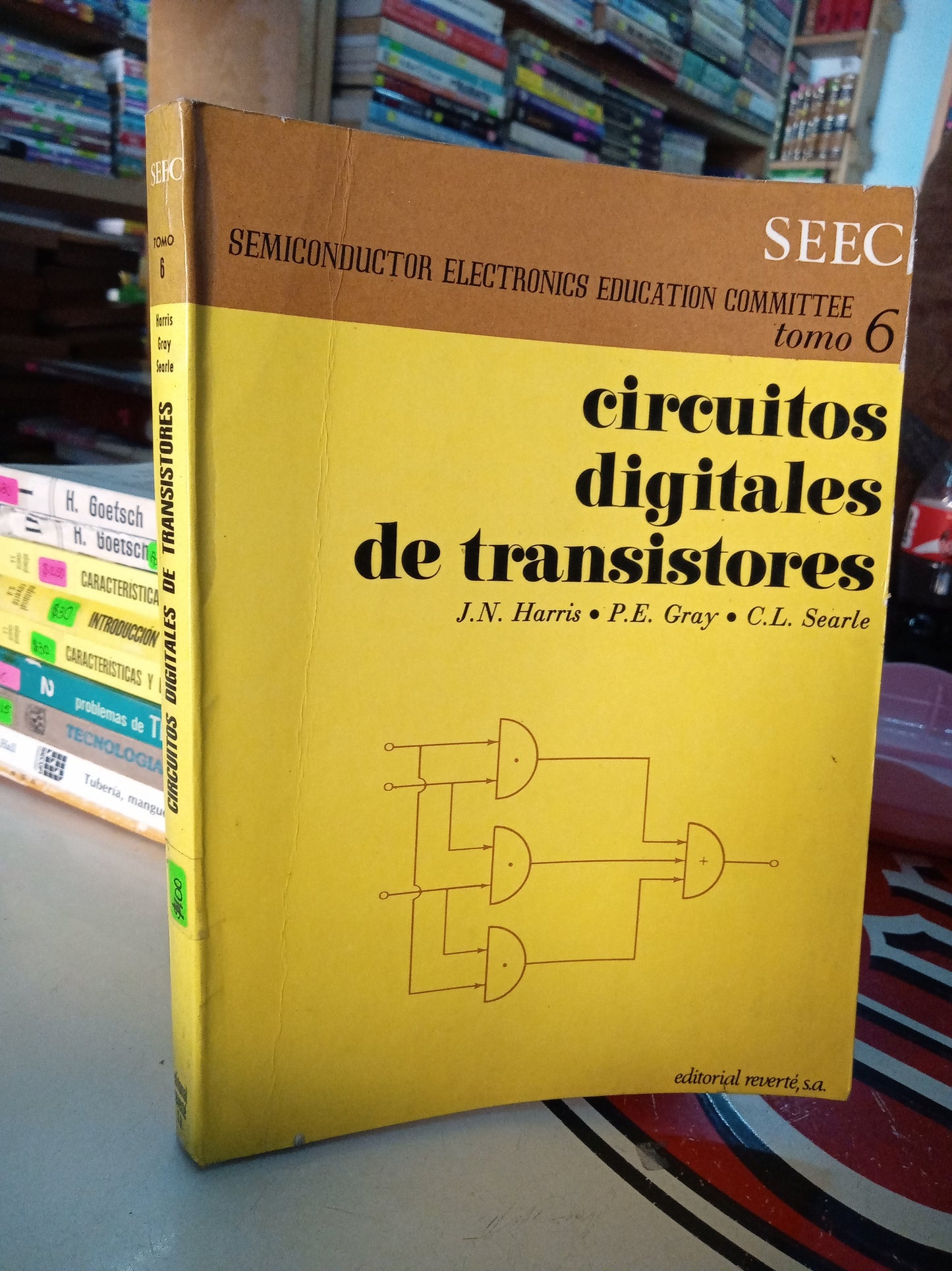 CIRCUITOS DIGITALES DE TRANSISTORES POR J N HARRIS P E GRAY CL SEARLE USADO OFICIOS LITERARIO 207