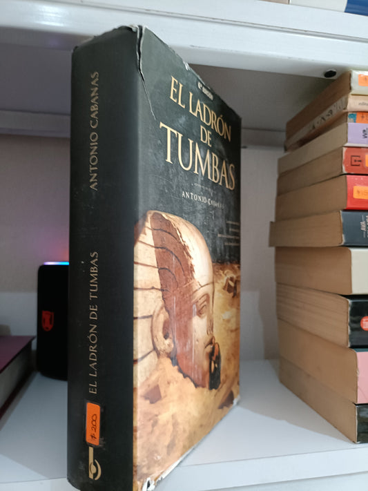 EL LADRON DE TUMBAS POR ANTONIO CABAÑAS USADOS NOVELAS JUAREZ 515