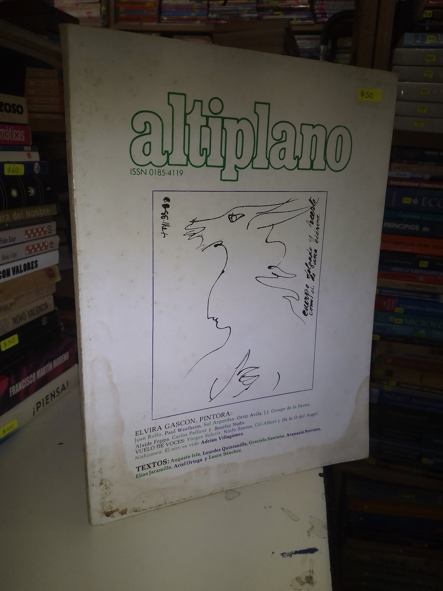 ALTIPLANO (REVISTA) USADO NOVELA LITERARIO 207