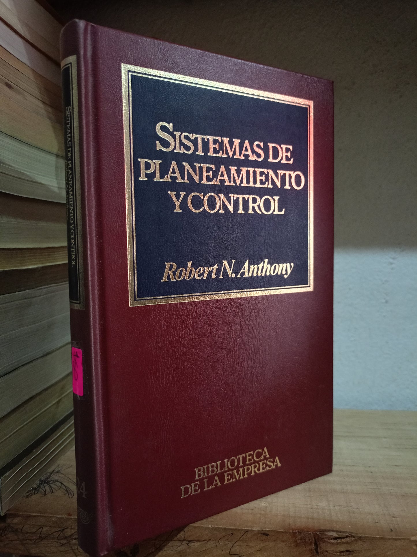 SISTEMAS DE PLANEAMIENTO Y CONTROL POR ROBERT N. ANTHONY USADO ADMIN LITERARIO 305