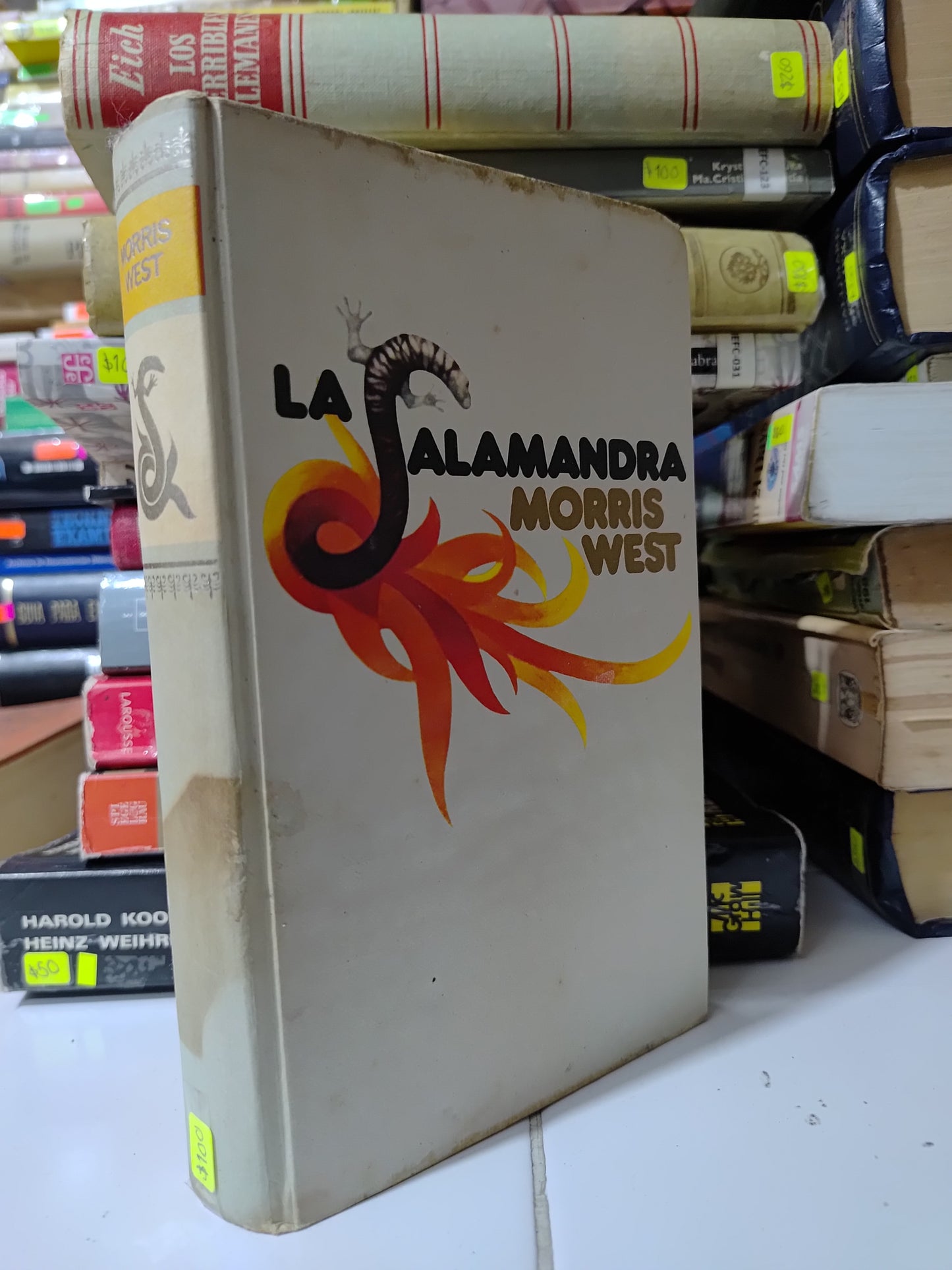 LA SALAMANDRA POR MORRIS WEST USADO NOVELAS JUAREZ 507