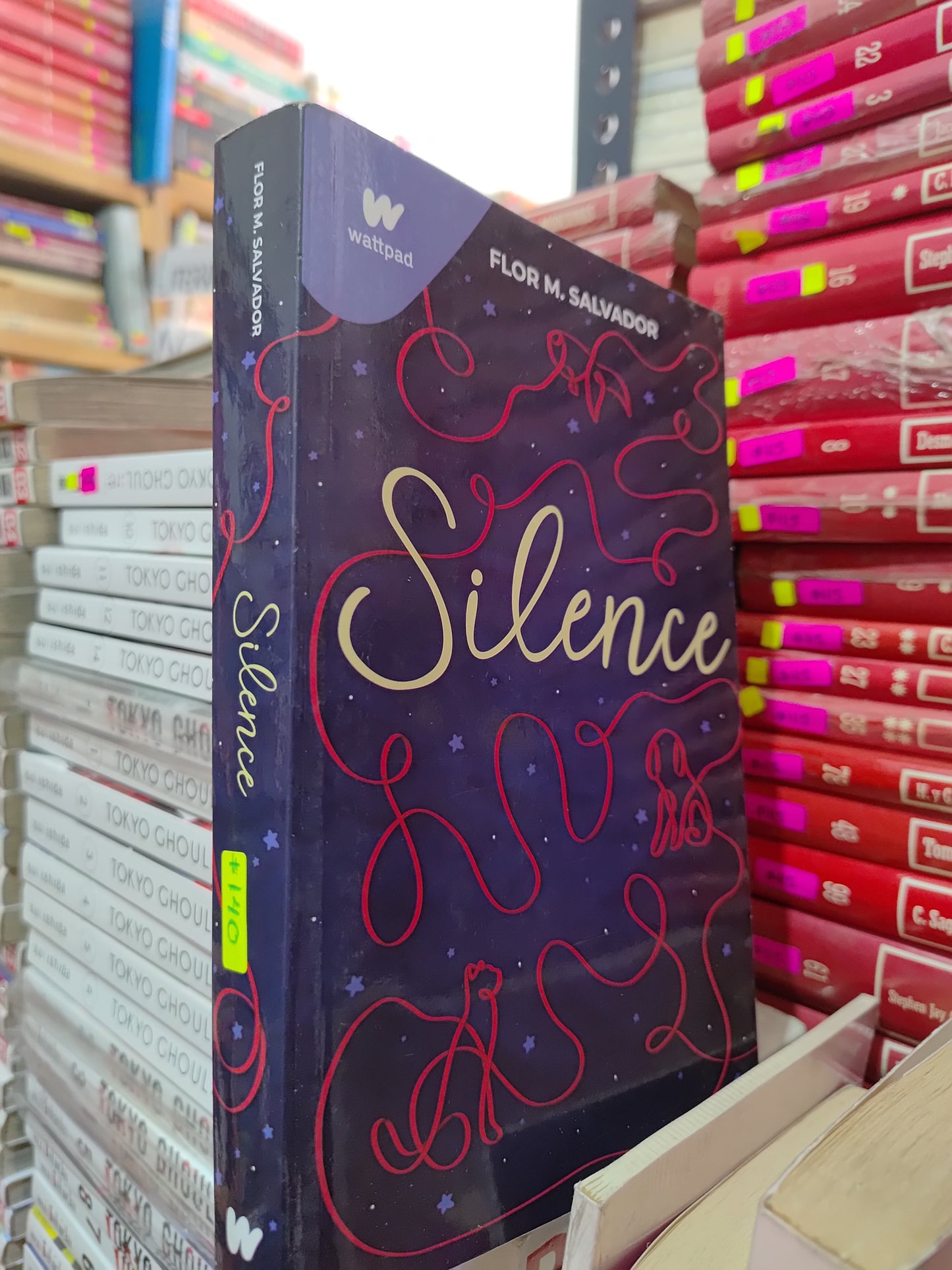 SILENCE POR FLOR M. SALVADOR USADO NOVELAS LITERARIO 305