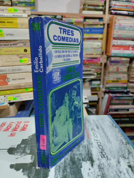 UN VALS SIN FIN POR EL PLANETA LA DANZA QUE SUEÑA LA TORTUGA FELICIDAD POR EMILIO CARBALLIDO USADO NOVELAS ALDAMA