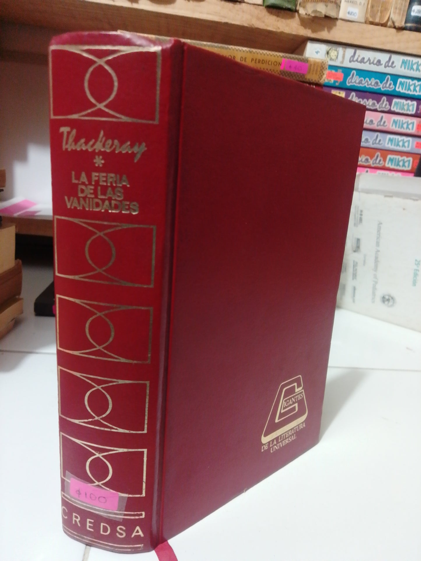 LA FERIA DE LAS VANIDADES POR W.M.THACKERAY USADO NOVELA JUÁREZ