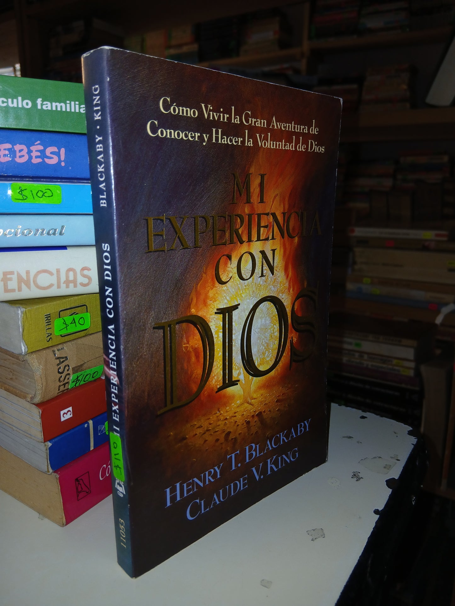 MI EXPERIENCIA CON DIOS POR HENRY T. BLACKABY Y CLAUDE V. KING USADO SUPERACIÓN PERSONAL ALDAMA