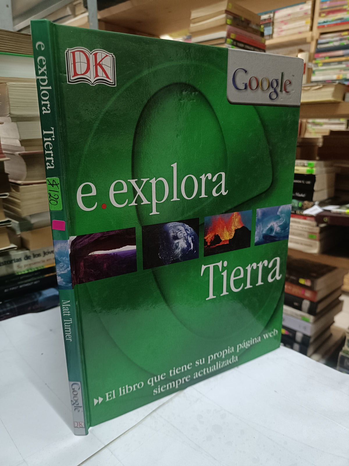 E EXPLORA TIERRA POR MATT TURNER USADO HISTORIA LITERARIO 207
