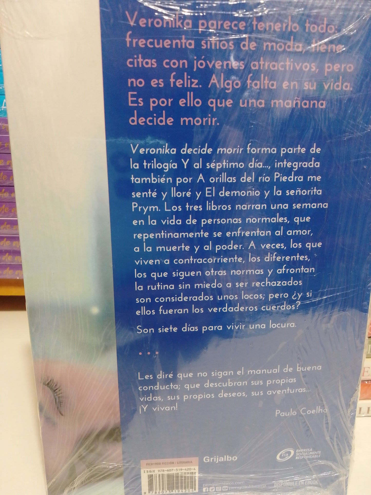 VERONIKA DECIDE MORIR POR PAULO COELHO NUEVO JUAREZ