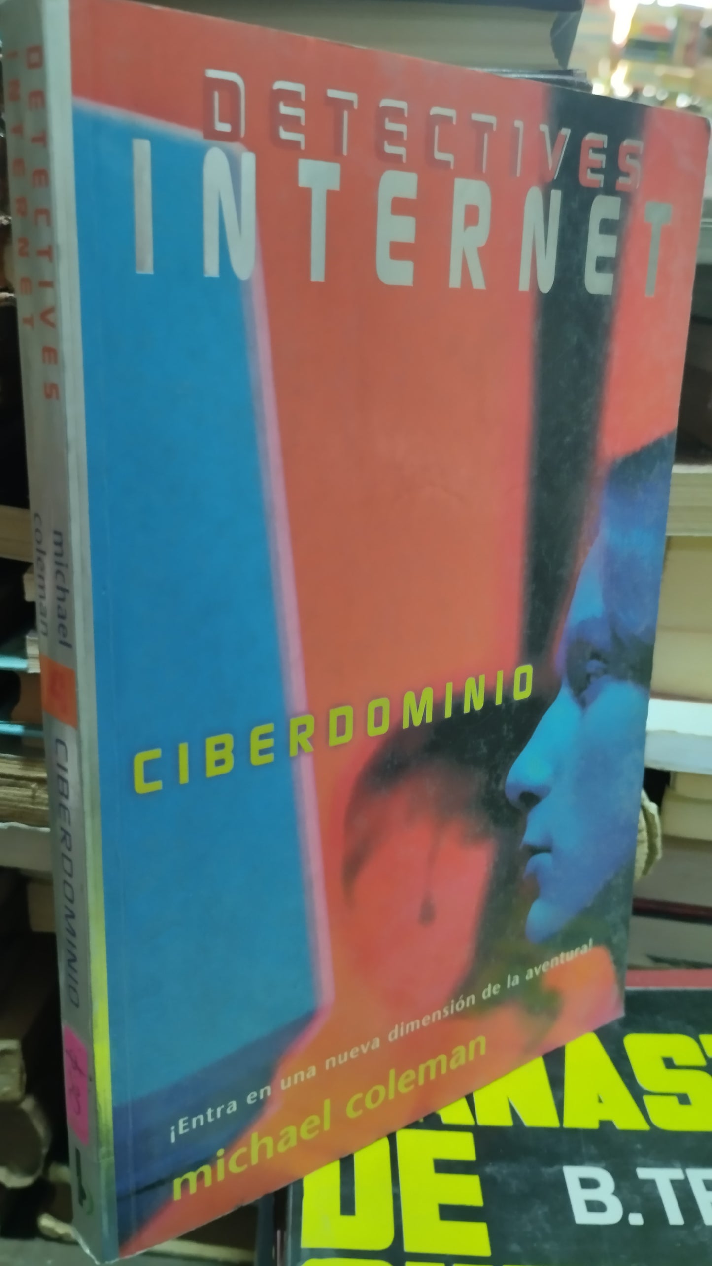 CIBERDOMINIO POR MICHAEL COLEMAN LIBRO USADO NOVELAS ALDAMA