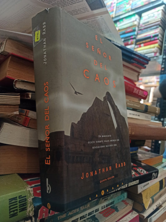 EL SEÑOR DEL CAOS POR JONATHAN RABB USADO NOVELAS ALDAMA