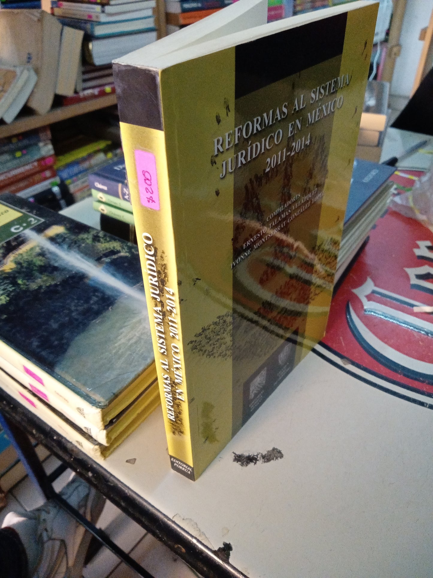 REFORMAS AL SISTEMA JURIDICO EN MÉXICO 2011 2014 POR ERNESTO TALAMAS VELÁZQUEZ USADO DERECHO LITERARIO 207