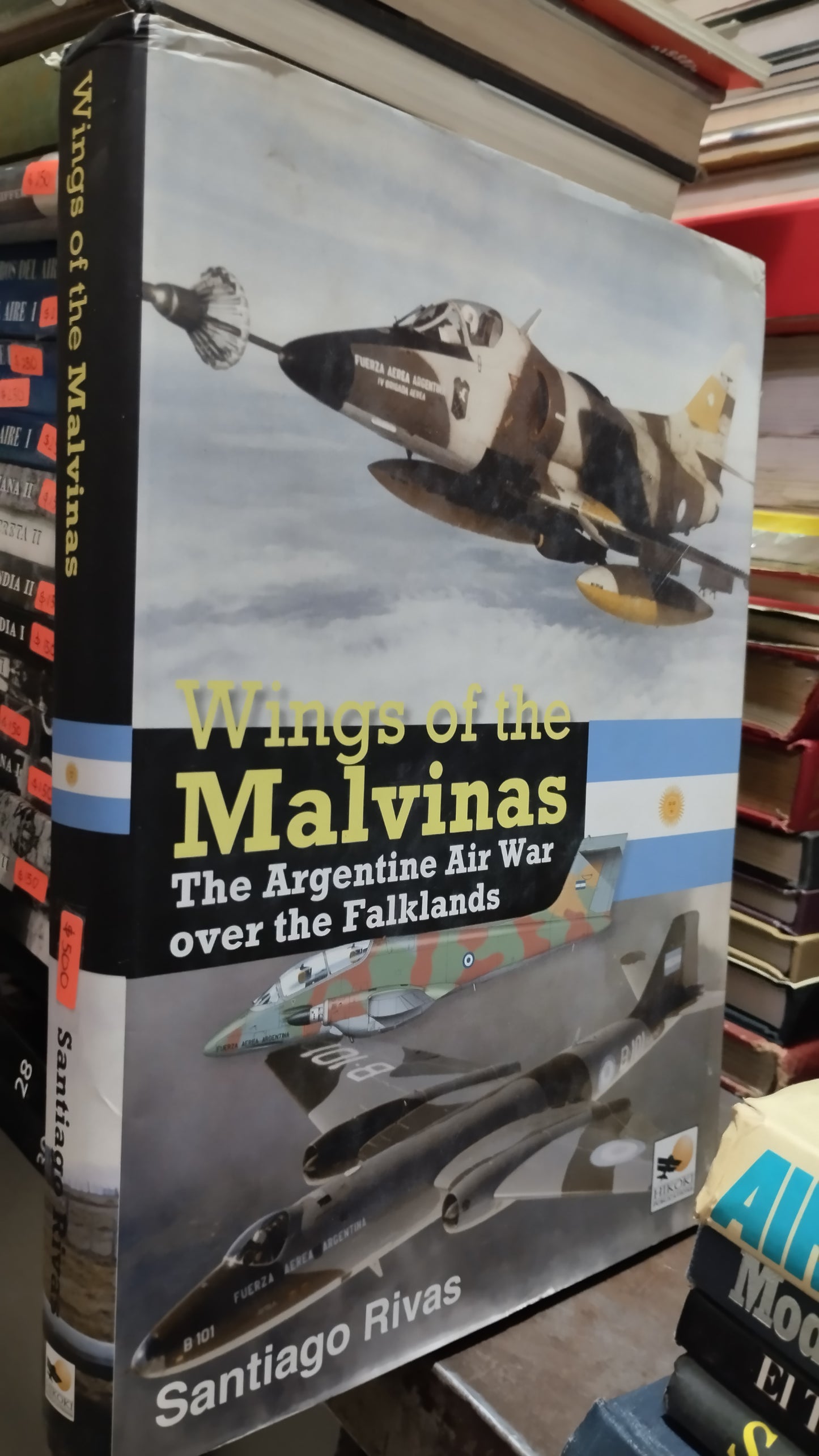 WINGS OF THE MALVINAS POR SANTIAGO RIVAS LIBRO USADO HISTORIA ALDAMA