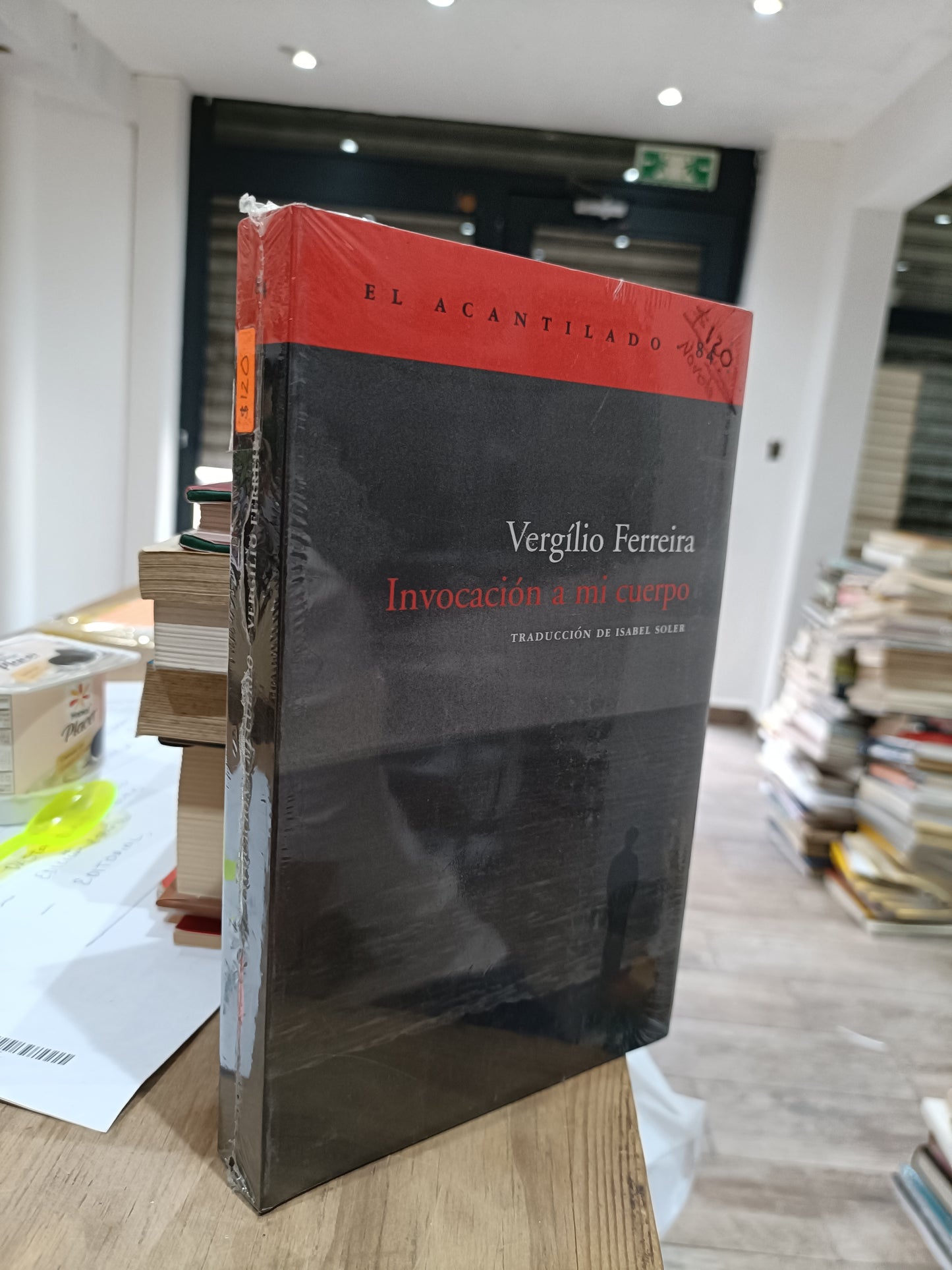 INVOCACION A MI CUERPO POR VIRGILIO FERREIRA USADOS NOVELAS JUAREZ 515