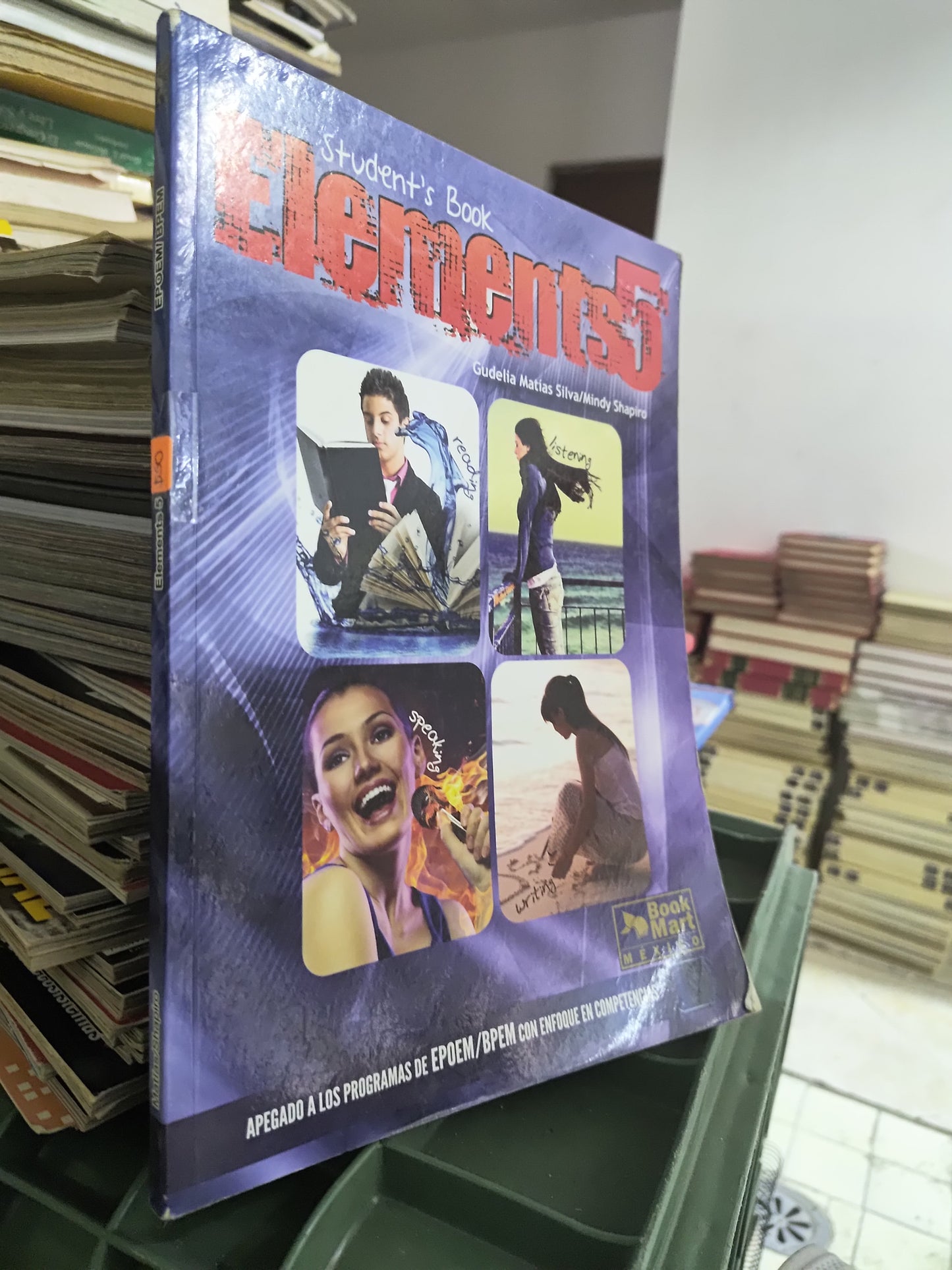 ELEMENTS 5 STUDENTS BOOK POR GUDELIA MATIAS SILVA USADO IDIOMAS JUAREZ 515