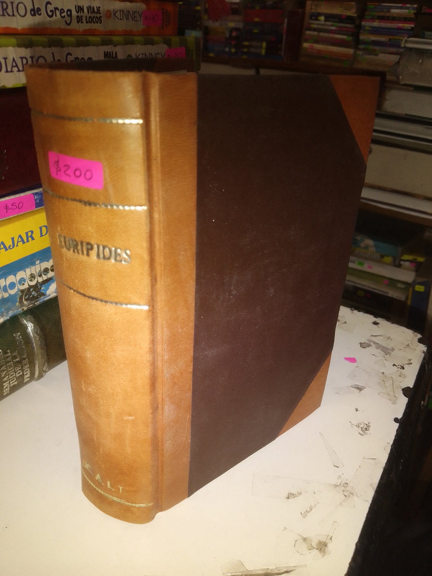 TRAGEDIAS POR EURÍPIDES USADO NOVELA LITERARIO 207