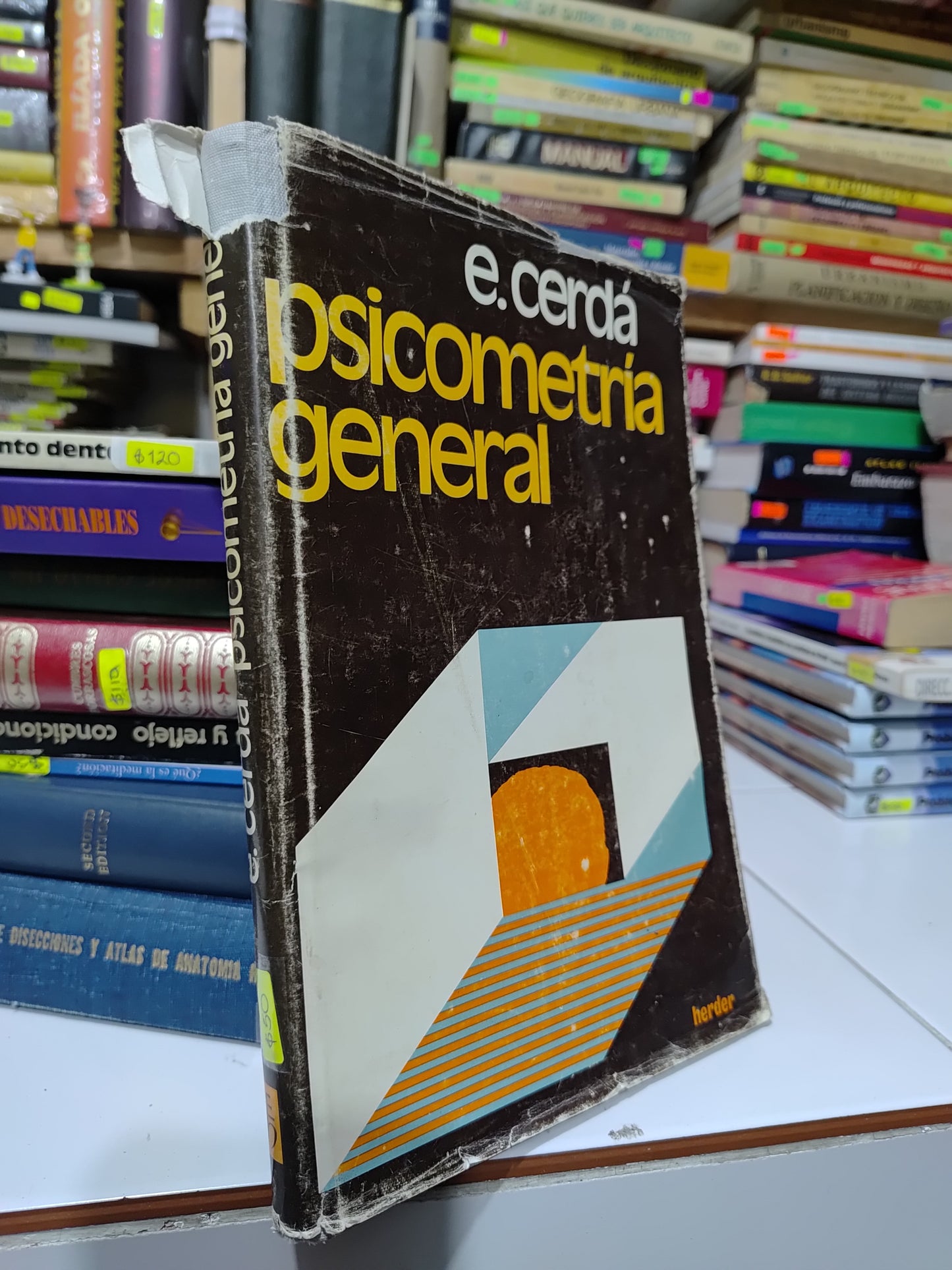 PSICOMETRIA GENERAL POR E. CERDA USADO PSICOLOGIA JUAREZ