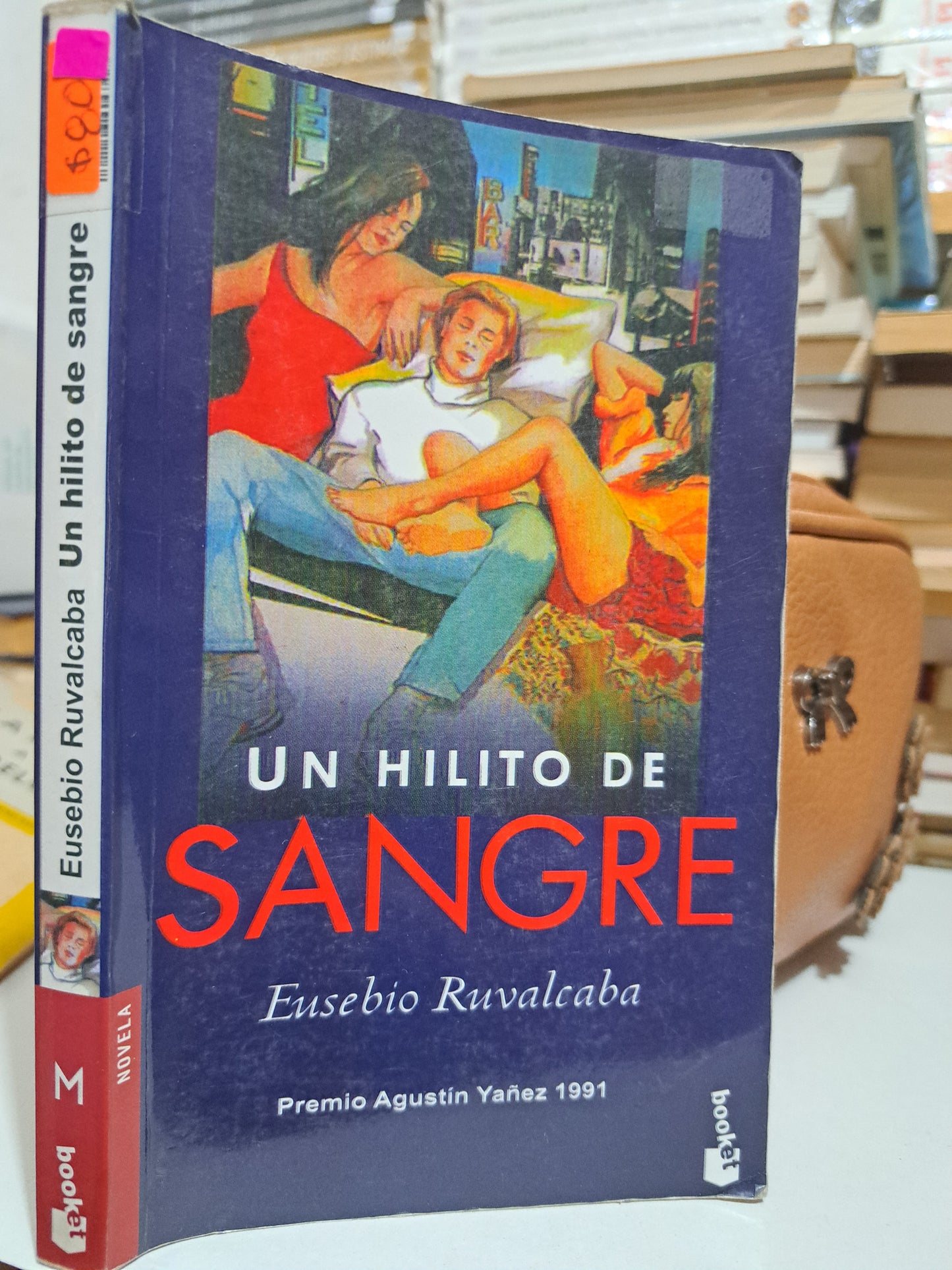 UN HILITO DE SANGRE EUSEBIO RUVALCABA USADO NOVELA JUÁREZ