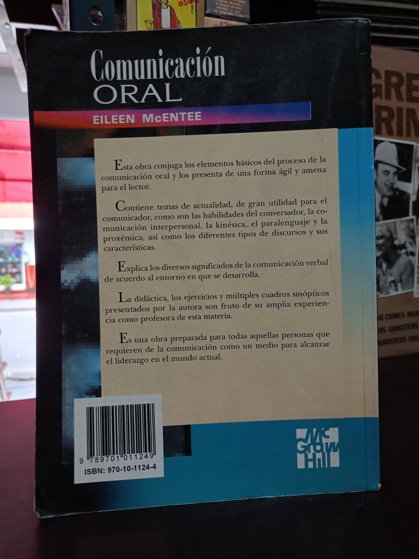 COMUNICACIÓN ORAL POR EILEEN MCENTEE USADO SUPERACIÓN PERSONAL LITERARIO 305