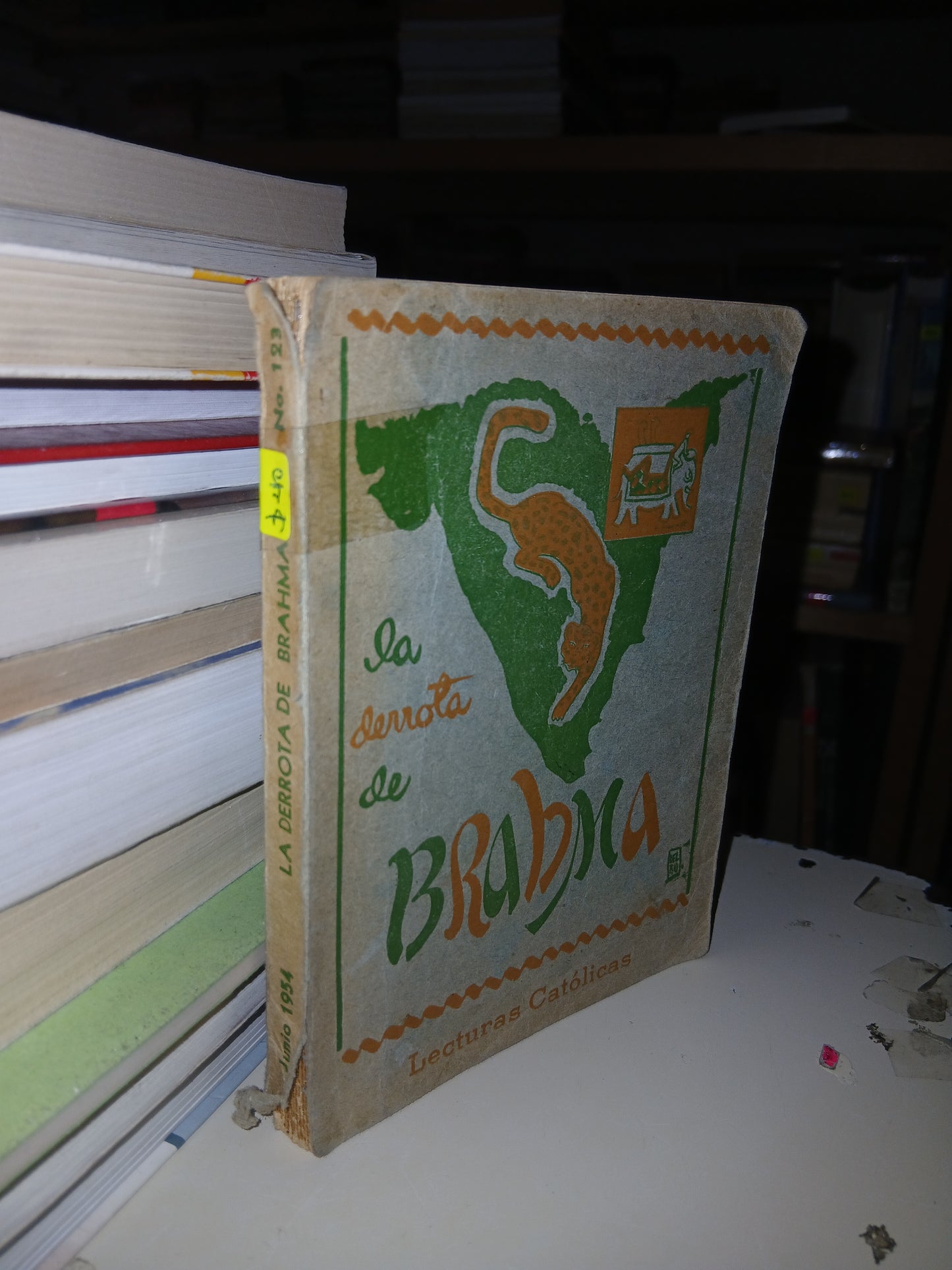 LA DERROTA DE BRAHMA POR HUGO MIONI USADO RELIGIÓN LITERARIO 207
