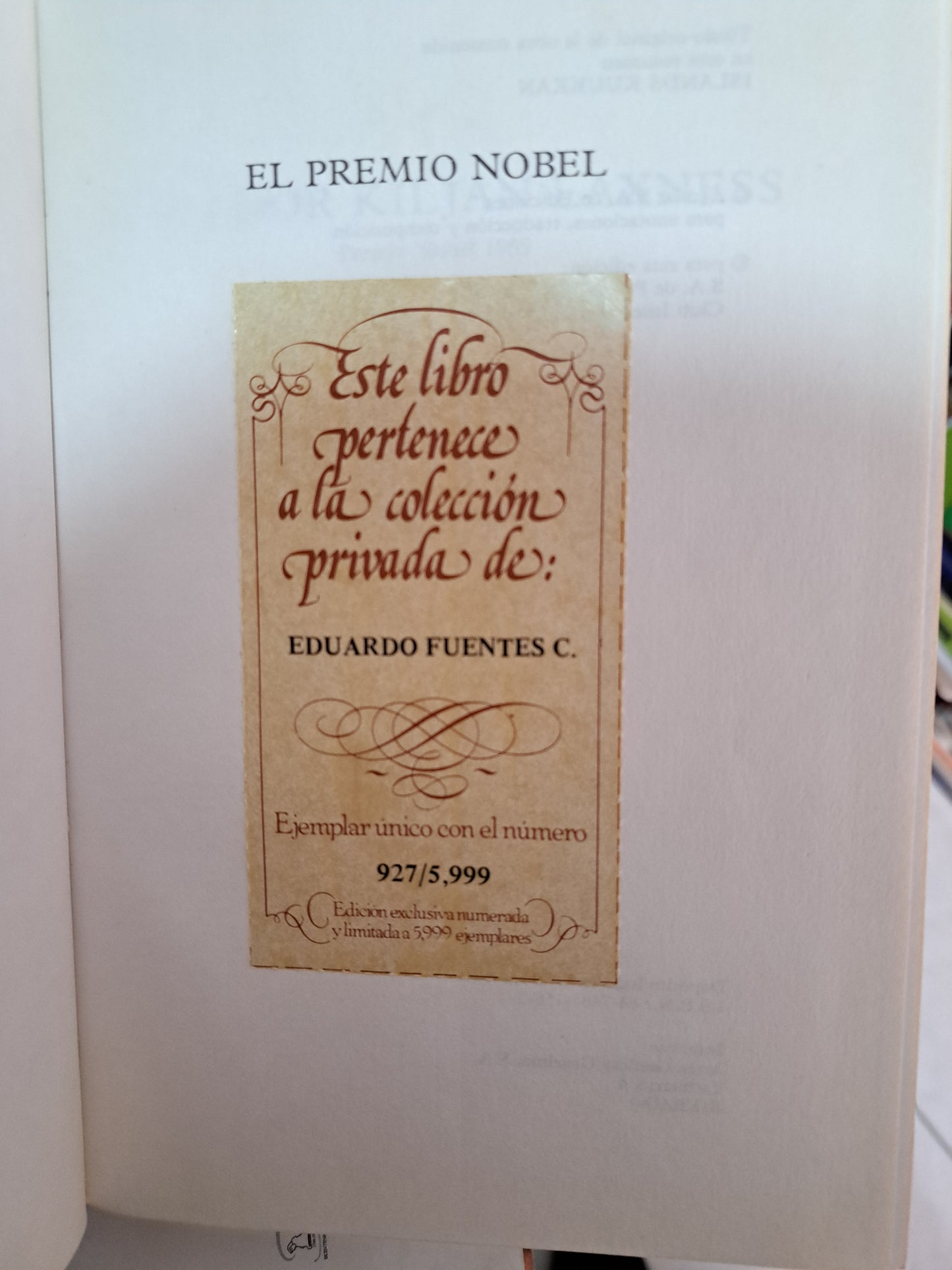 PREMIO NOBEL DE LITERATURA 1995 HALLDOR KILJAN LAXNESS USADO NOVELA LITERARIO 305