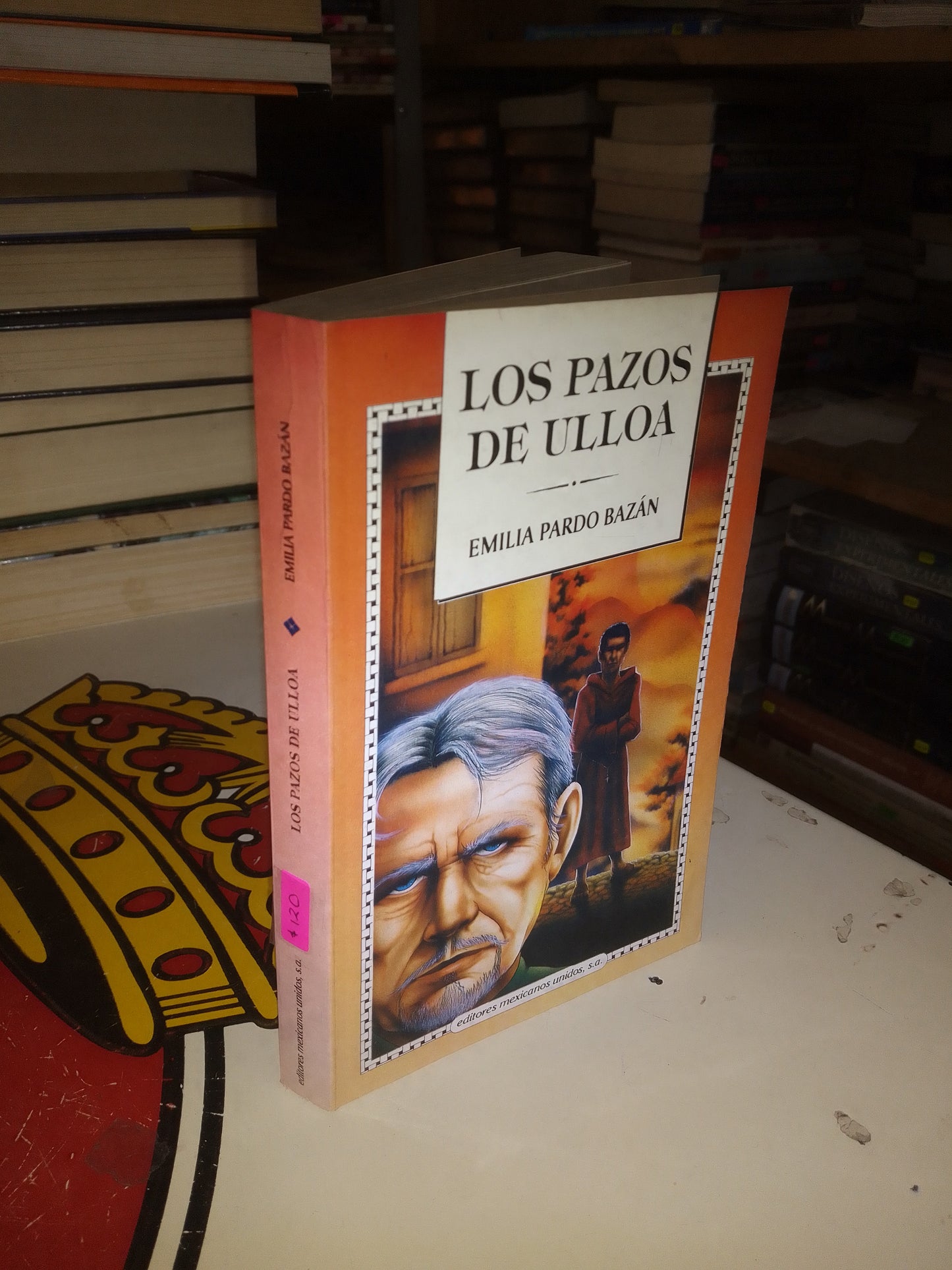 LOS PAZOS DE ULLOA POR EMILIA PARDO BAZÁN USADO NOVELA LITERARIO 207
