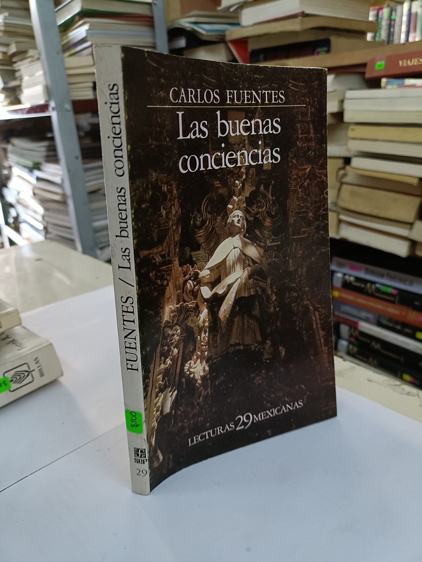 LAS BUENAS CONCIENCIAS POR CARLOS FUENTES USADO NOVELA LITERARIO 207