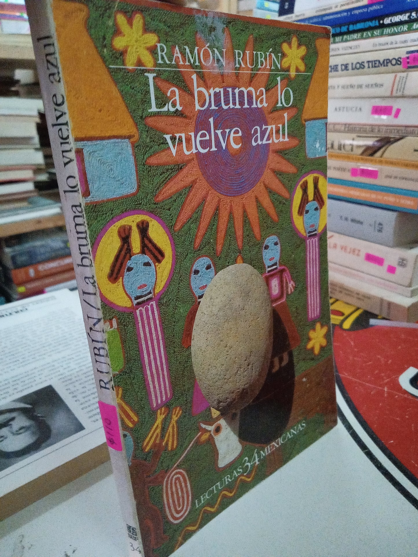 LA BRUMA LO VUELVE AZUL POR RAMON RUBIN USADO NOVELA LITERARIO 207