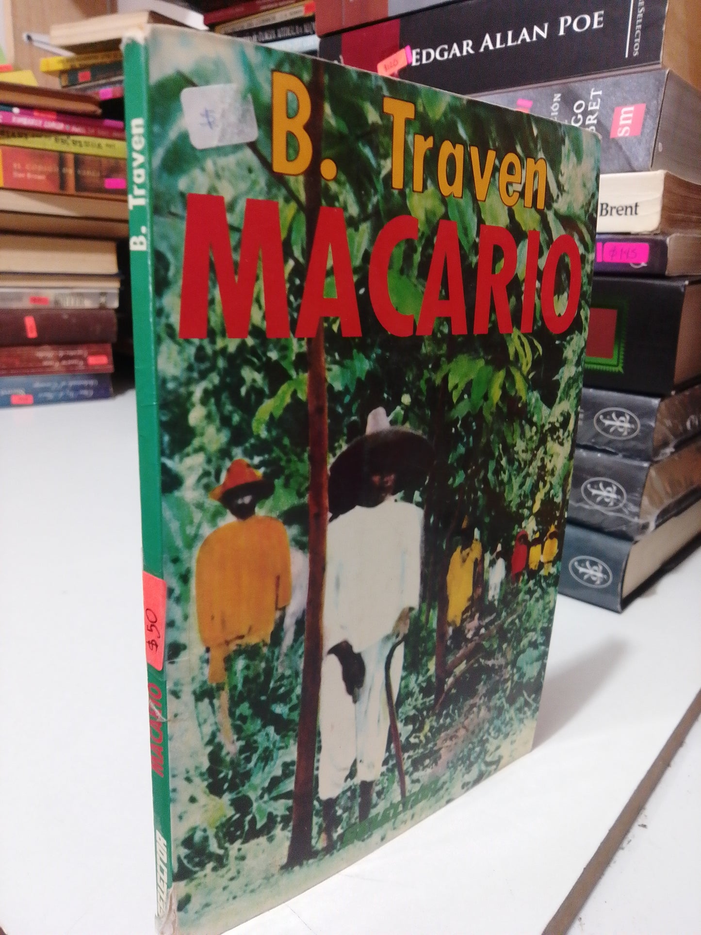 MACARIO POR B.TRAVEN USADO NOVELA JUAREZ